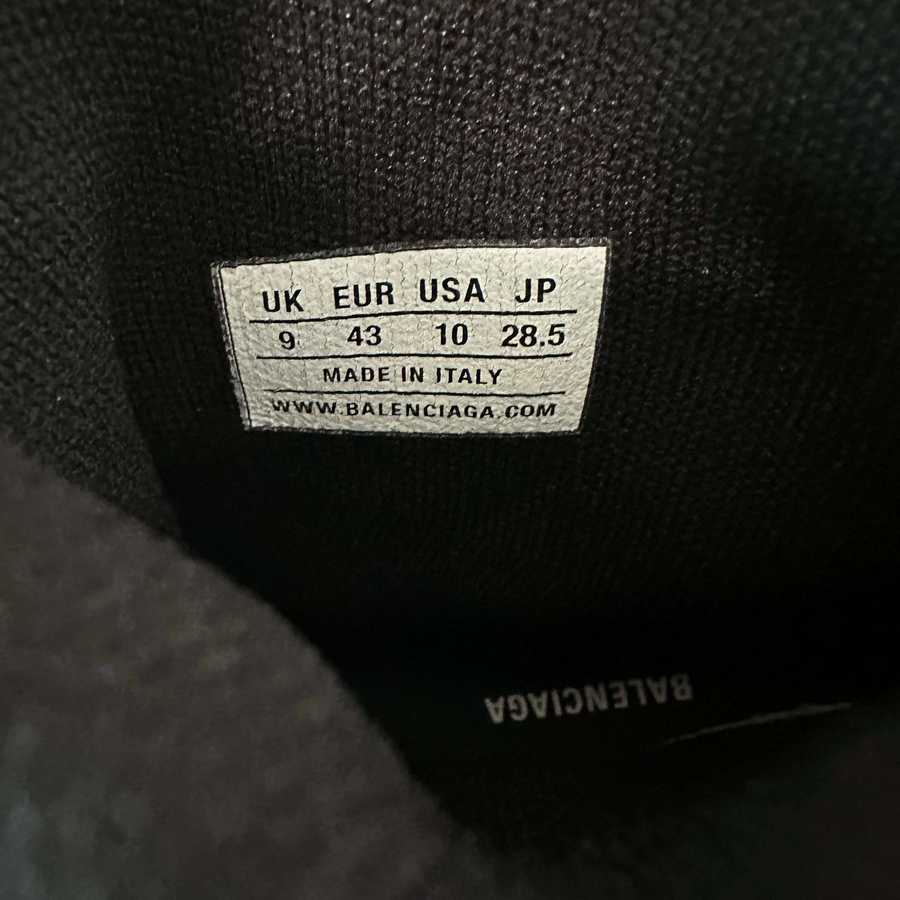 Balenciaga Balenciaga Sock Runner Black White Yellow Sneaker Sz 10 (43) Size US 10 / EU 43 - 7 Thumbnail