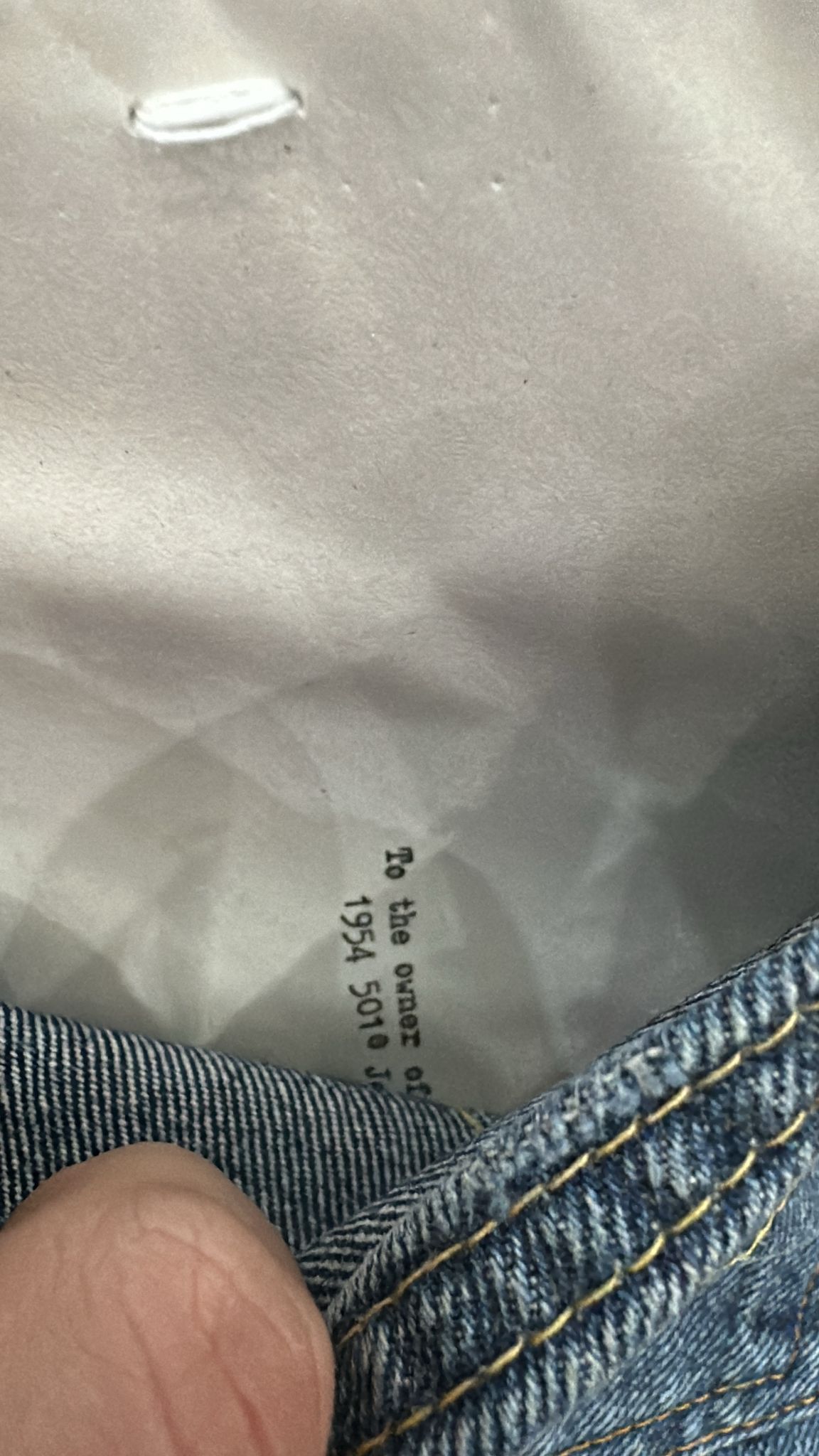 Levi's Vintage Clothing LVC Levi's Vintage Clothing 1954 501Z XX BigE Selvedge Jeans Size US 36 / EU 52 - 7 Thumbnail