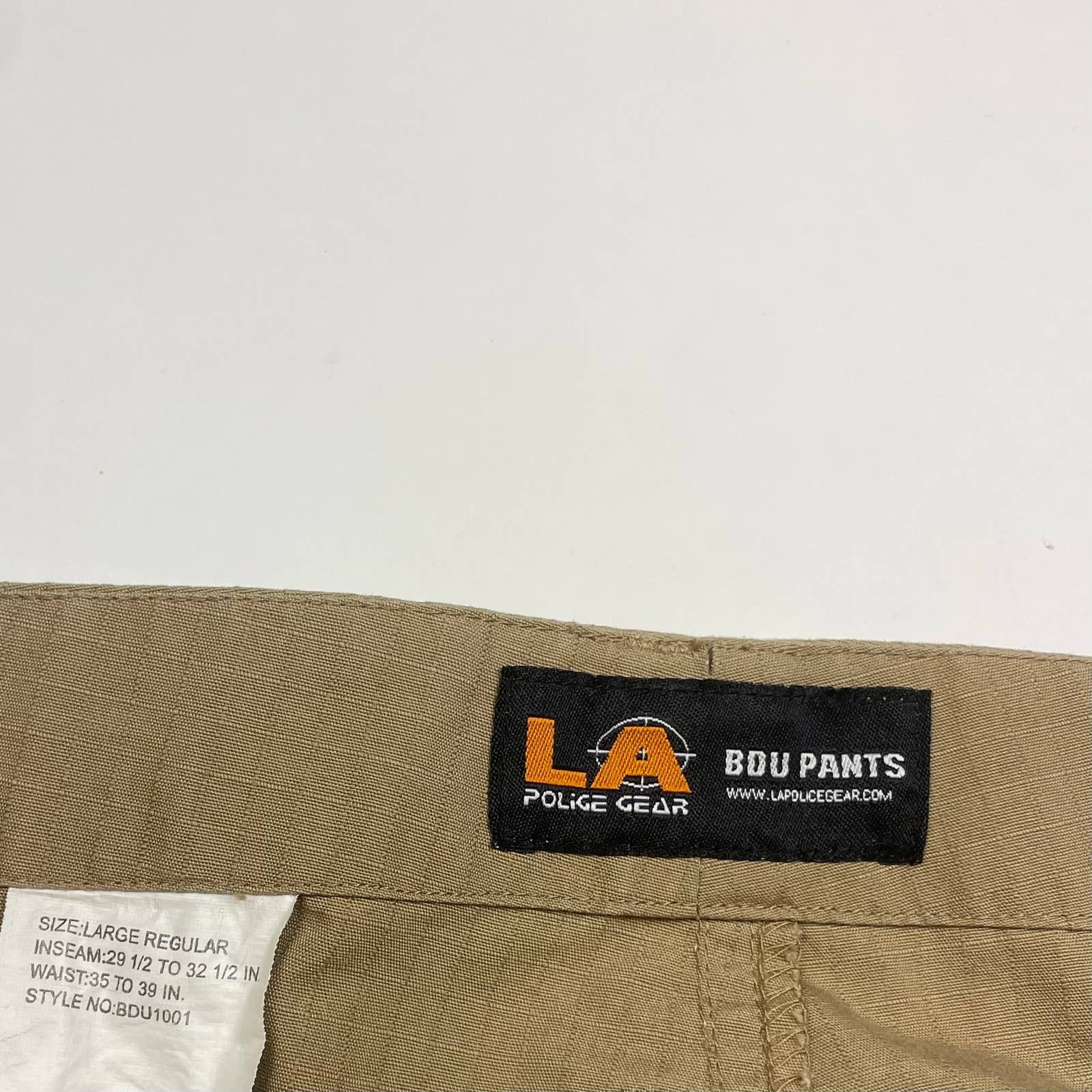 Japanese Brand × Vintage Y2K LA Tactical Gear Baggy Desert Tan Cargo Pants Size US 36 / EU 52 - 5 Thumbnail