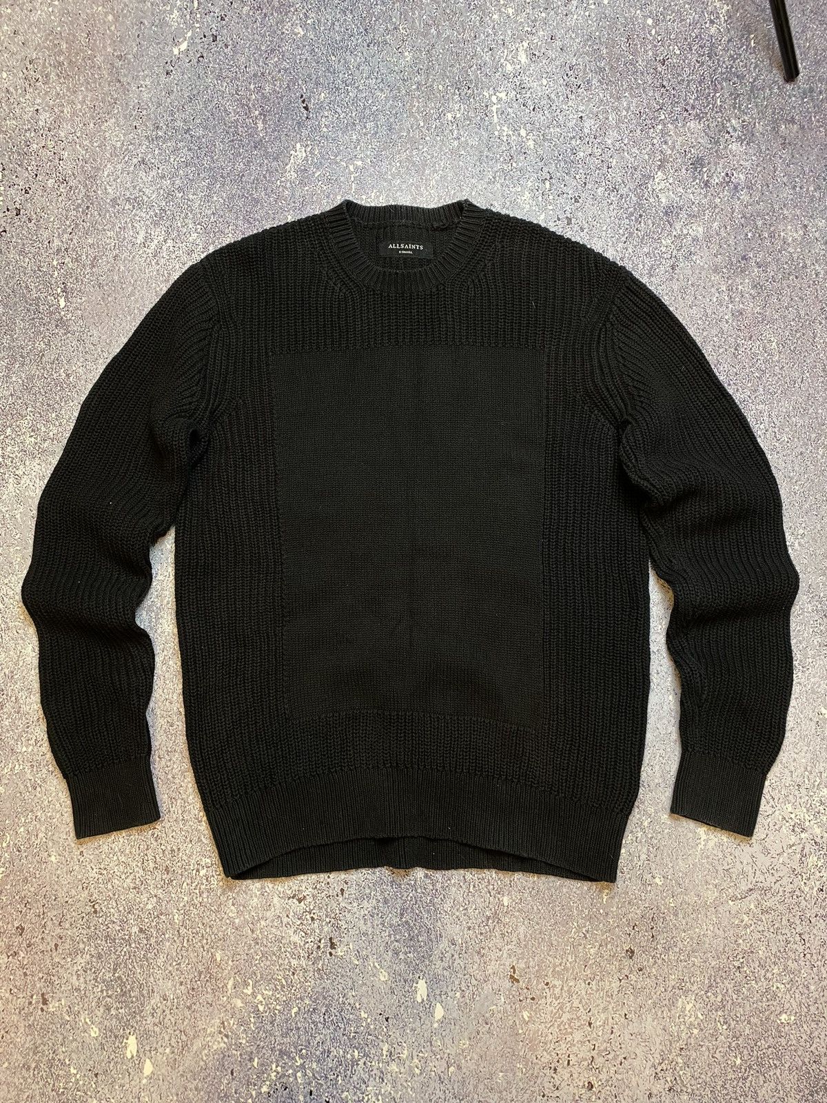 Allsaints × Vintage 💥OPIUM ALLSAINTS BLACK SWEATER BALENCIAGA STYLE Size US XS / EU 42 / 0 - 1 Thumbnail
