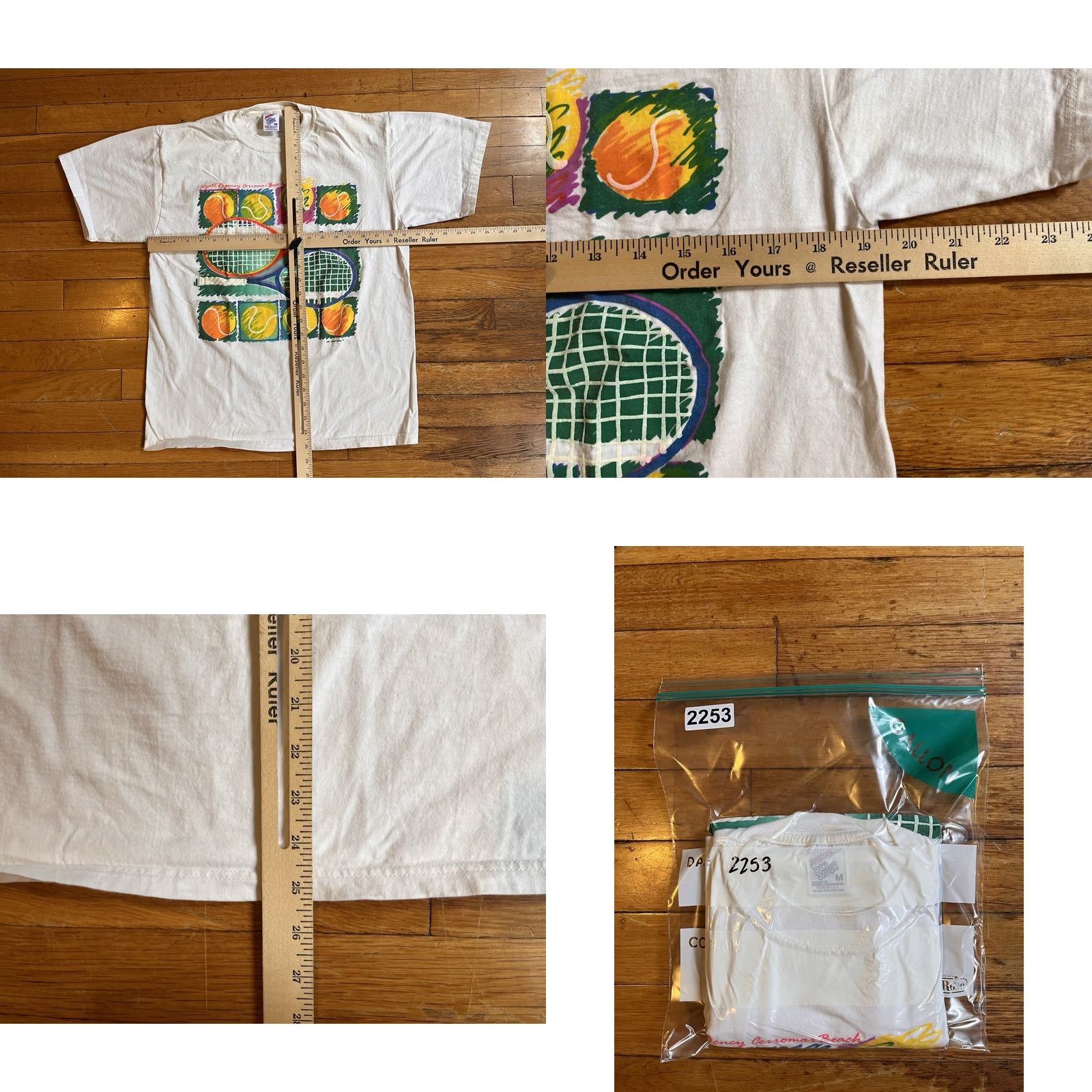Jerzees VINTAGE Hyatt Regency Cerromar Beach Puerto Rico Tennis Shirt Men’s M White 90s Nike Shirt Mens M White 90s Tennis Shirt Size US M / EU 48-50 / 2 - 8 Thumbnail