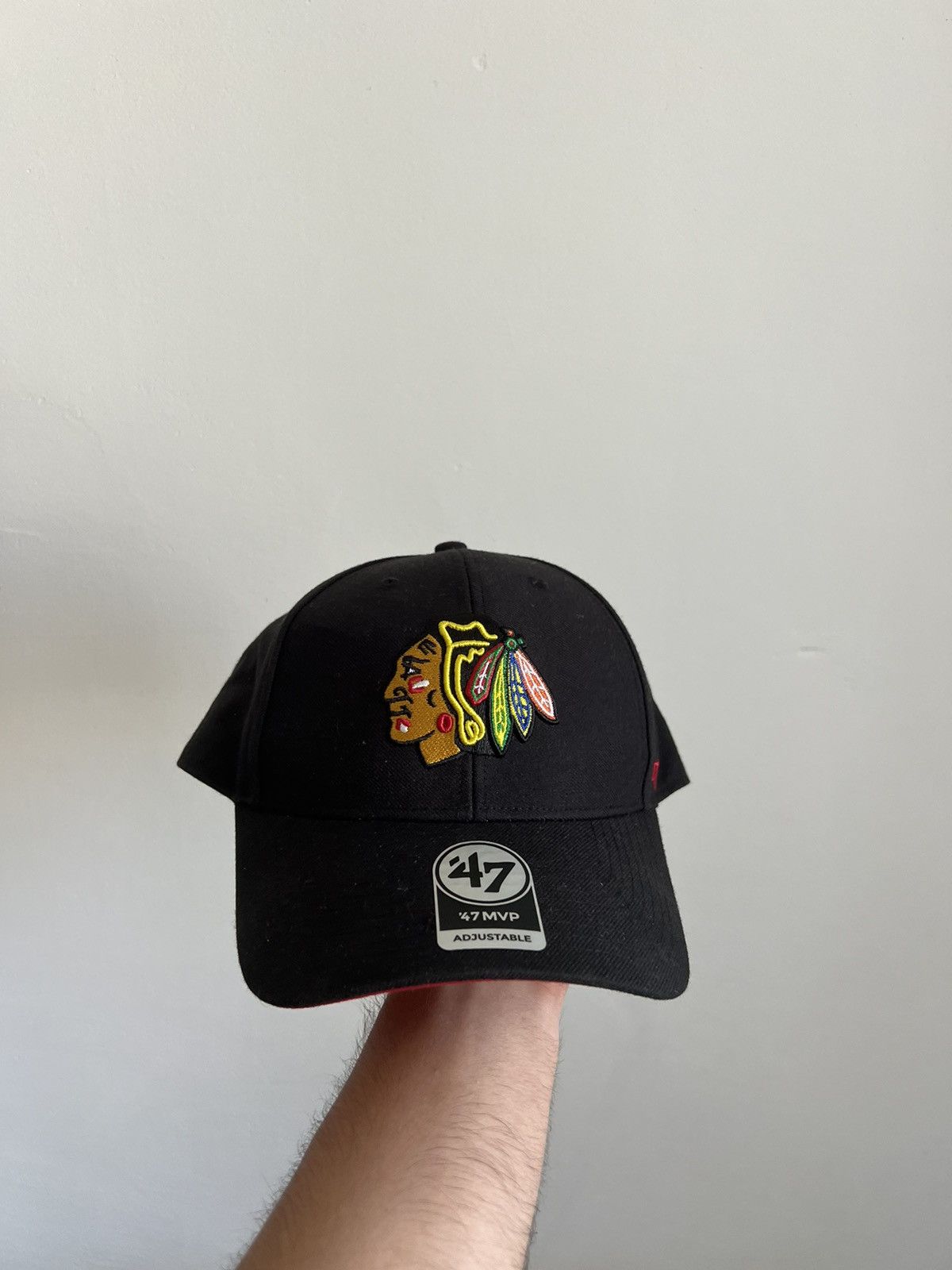 47 Brand × New Era New Era 47 cap Chicago Blackhawks baseball Size ONE SIZE - 2 Thumbnail
