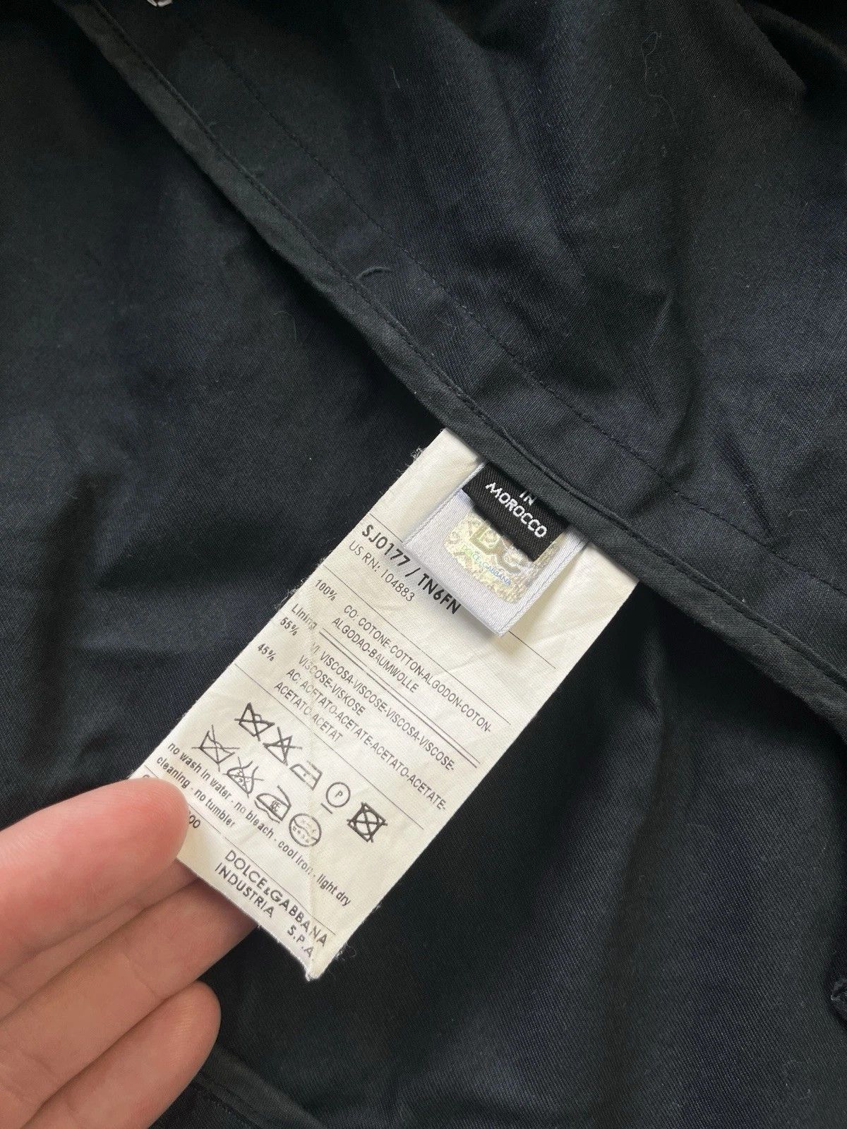 Dolce & Gabbana Dolce & Gabbana Womens Double-Breasted Short Jacket Size S / US 4 / IT 40 - 8 Thumbnail