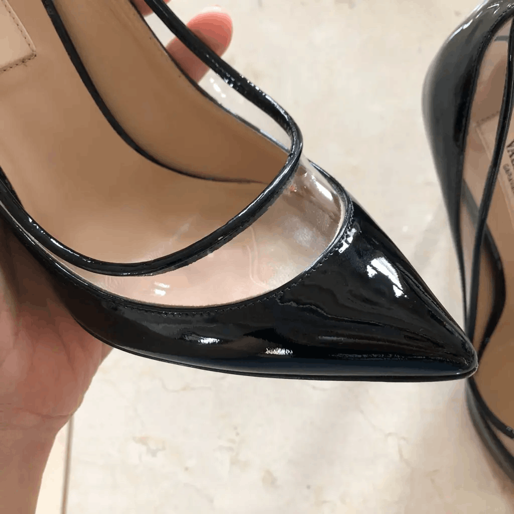Valentino Valentino Garavani Patent Leather Pumps – Black – US 5.5 Size US 5.5 / IT 35.5 - 3 Thumbnail