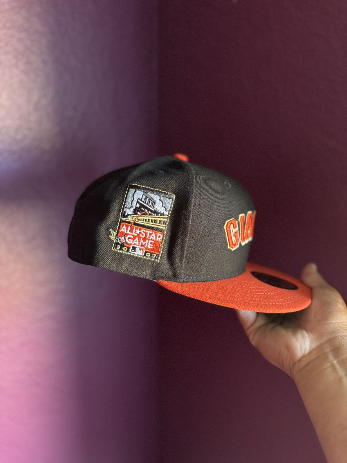Hat Club 7 3/4~ San Francisco Giants “Golden Scripts” Rare Size ONE SIZE - 3 Thumbnail