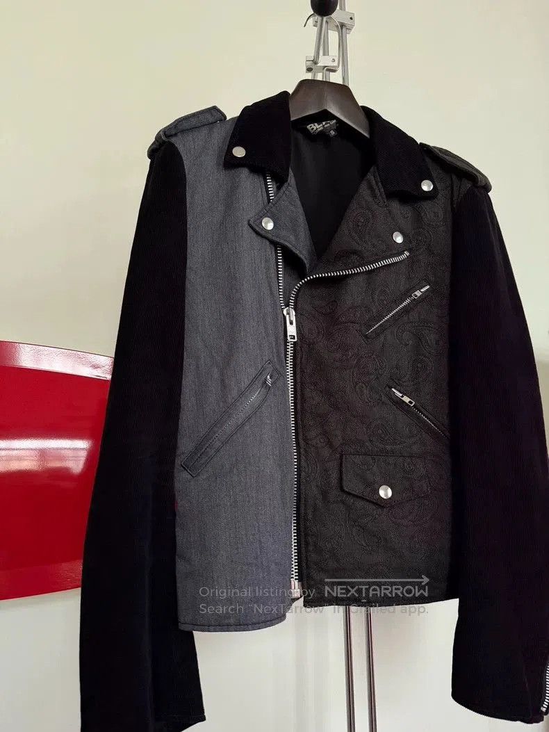 Comme des Garcons Comme des Garçons Paneled Biker Jacket. Size US S / EU 44-46 / 1 - 3 Thumbnail