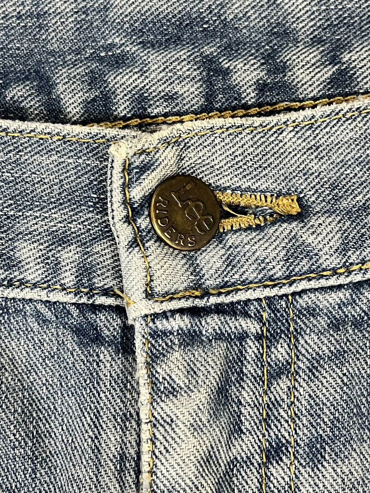 Lee Vintage Lee Riders Sanforized Distressed Denim Size US 33 - 4 Thumbnail
