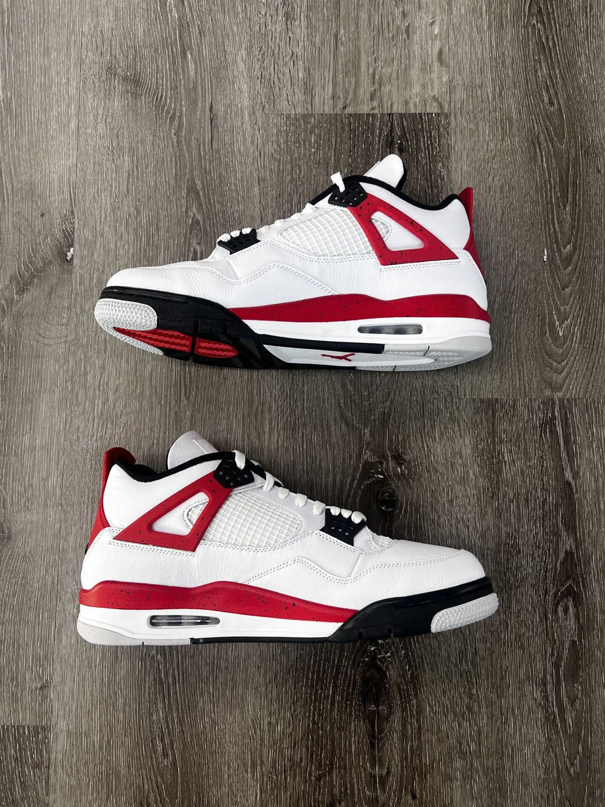 Jordan Brand Air Jordan 4 “Red Cement” **Pre-Owned** Size US 13 / EU 46 - 2 Thumbnail