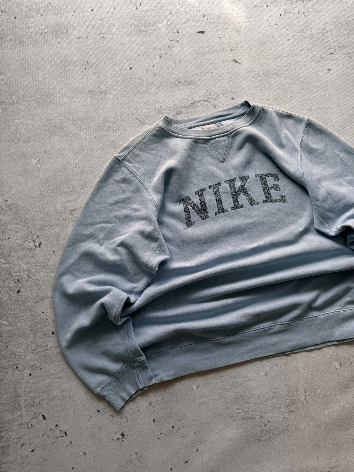 Nike × Vintage NIKE VINTAGE CENTER LOGO OVERSIZE BOXY SWEATSHIRT Size US M / EU 48-50 / 2 - 2 Thumbnail