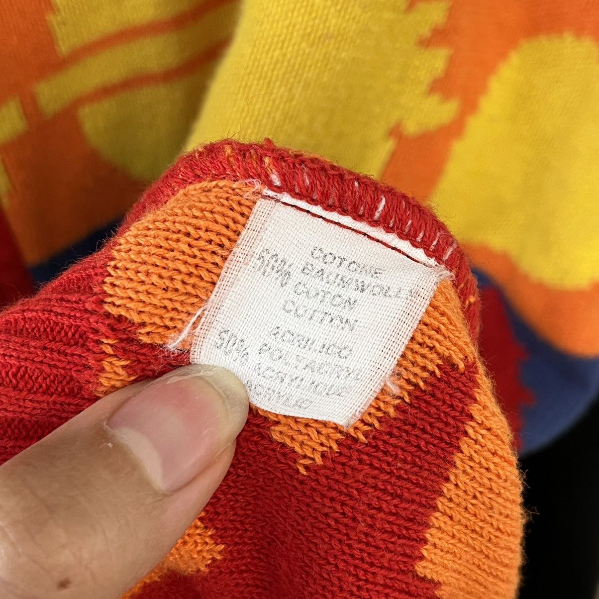 Walter Van Beirendonck W&LT Walter Van Beirendock 90's Logo Knit Zip Sweater Size US L / EU 52-54 / 3 - 9 Thumbnail