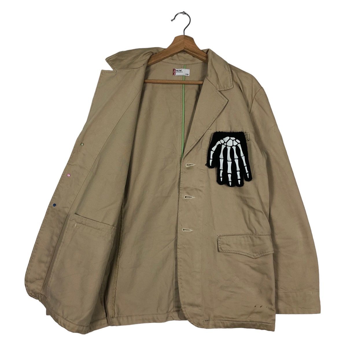 Levi's 🔥90’s Vintage Chore Jacket Double Breast Levi’s Red Tab Size US L / EU 52-54 / 3 - 9 Thumbnail