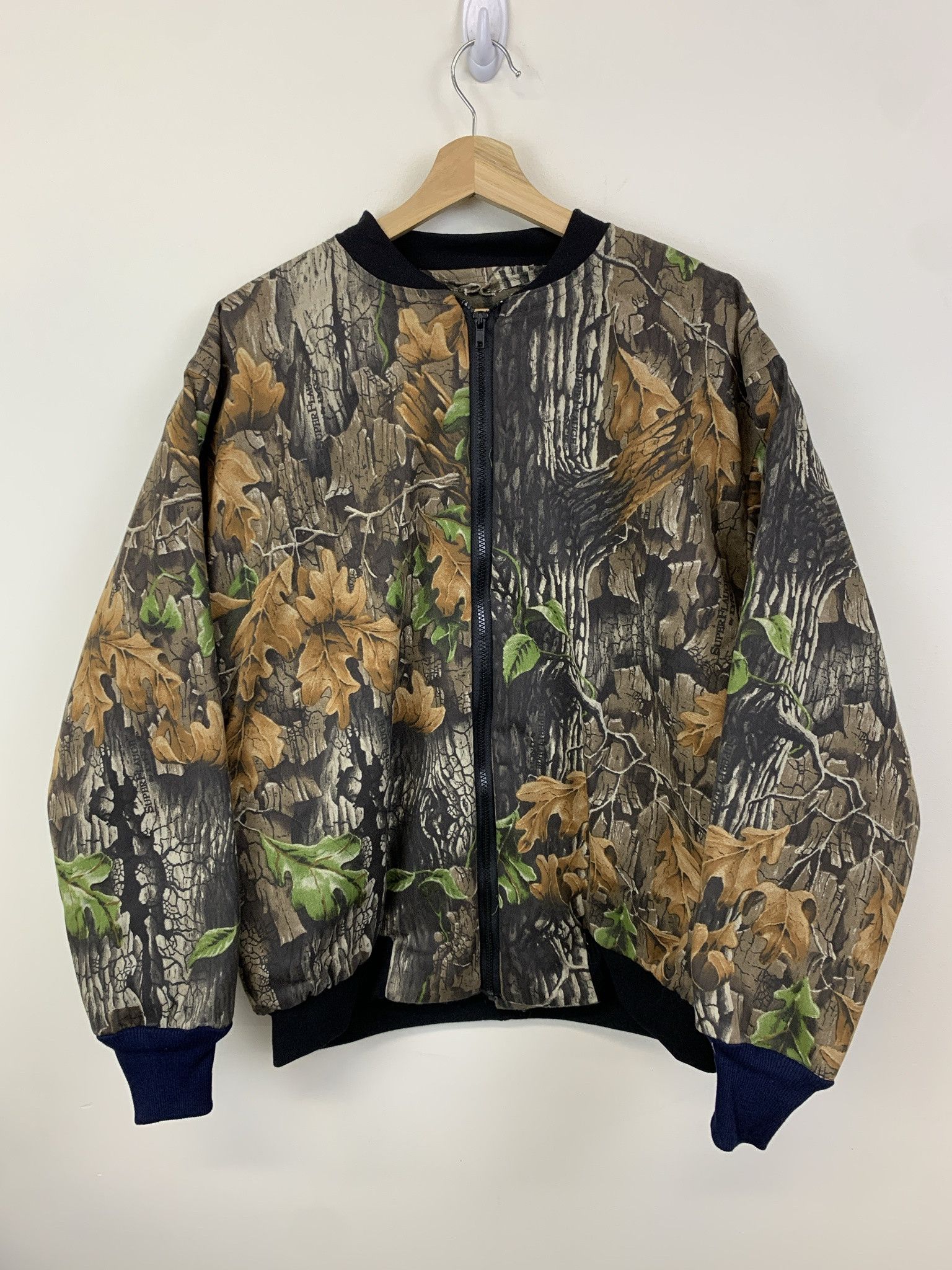90’s old stussy Realtree Camo Jacket NYC Streetwear × Stussy × Vintage Stussy RealTree Zip Work Jacket