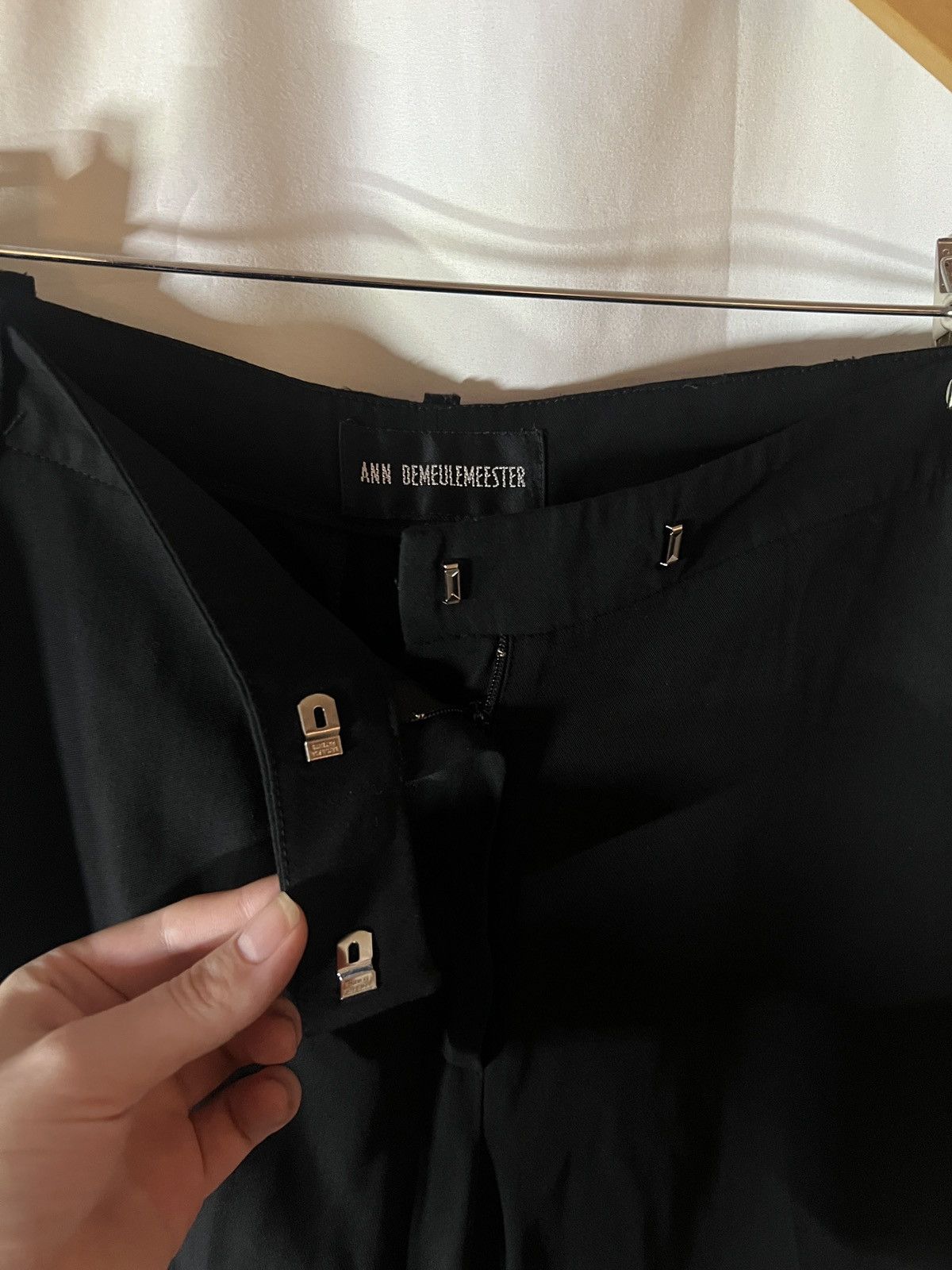 Ann Demeulemeester Ann demeulmeester wide leg dress pant Size 27" / US 4 / IT 40 - 10 Thumbnail