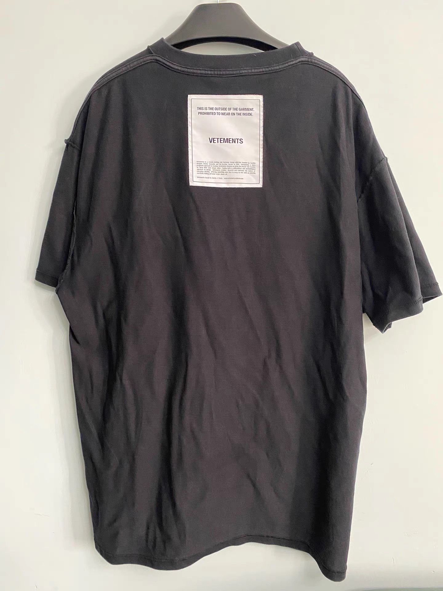 Vetements Vetements appliqué logo short-sleeve T-shirt Size US M / EU 48-50 / 2 - 2 Thumbnail