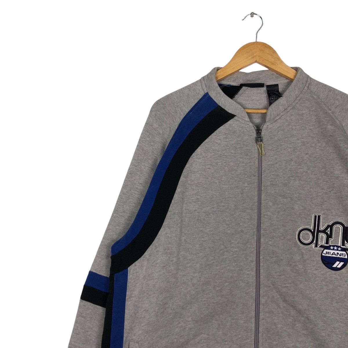 DKNY × Vintage Vintage DKNY Sweater Light Jacket 90s Collection Size US L / EU 52-54 / 3 - 6 Thumbnail