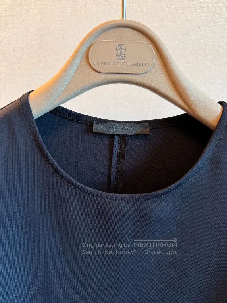 The Row The Row Minimalist Crew Neck Dress Size L / US 10 / IT 46 - 3 Thumbnail