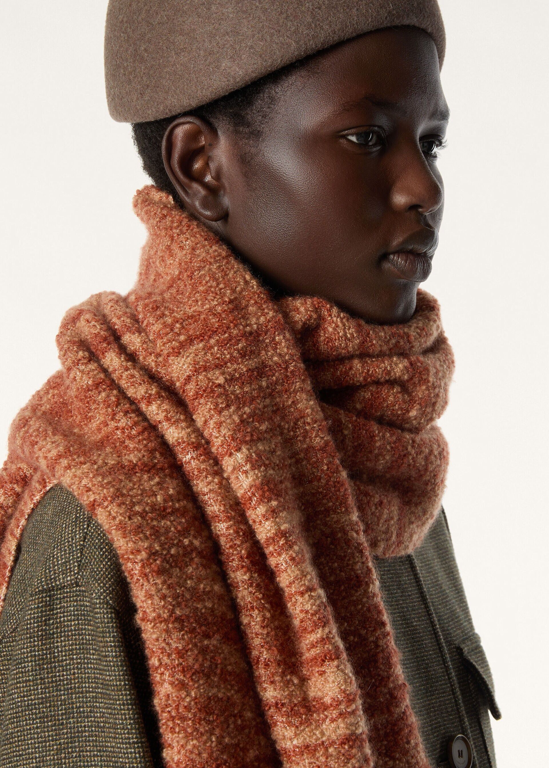 Loro Piana os11x0426 FAQ6879 Size: OS / Sunset Scarf in Beige Size ONE SIZE - 3 Thumbnail