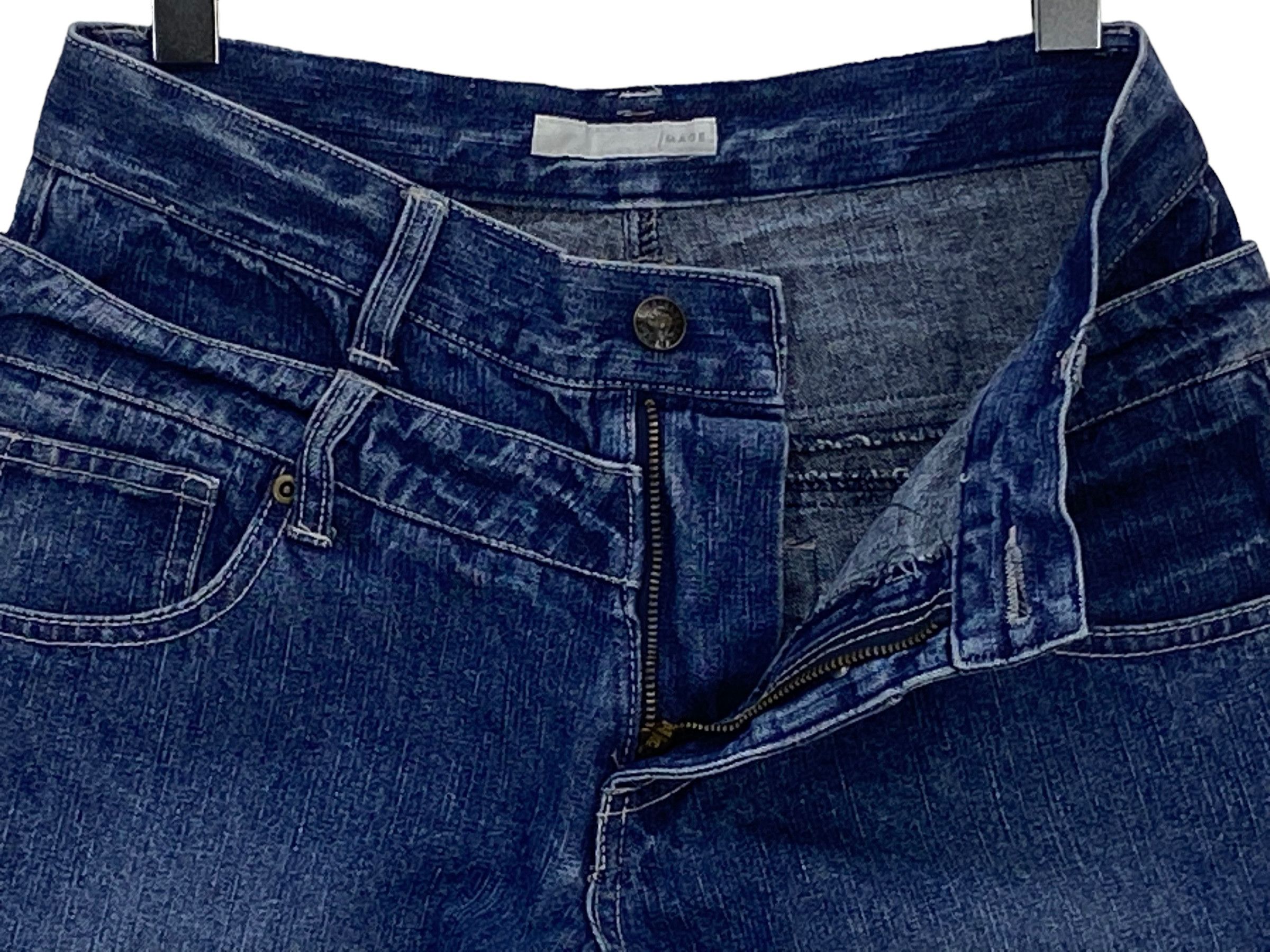 Japanese Brand Mage Denim Jeans Double Waist Japanese Brand Jeans Size US 28 / EU 44 - 7 Thumbnail