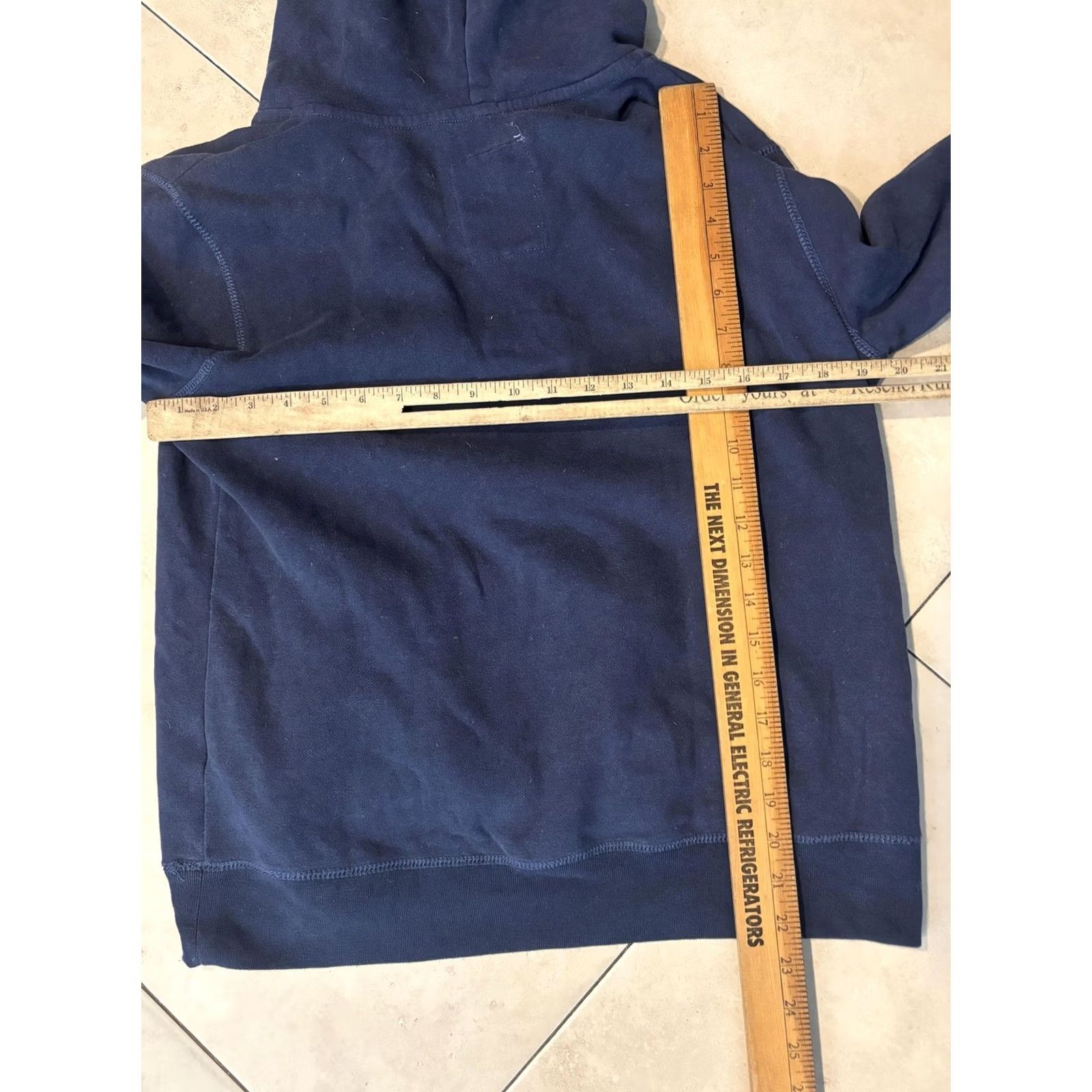 Aeropostale Aeropostale Hoodie Girls XL Blue 87 Logo Henley Fleece Pullover Sweatshirt Size US XL / EU 56 / 4 - 6 Thumbnail