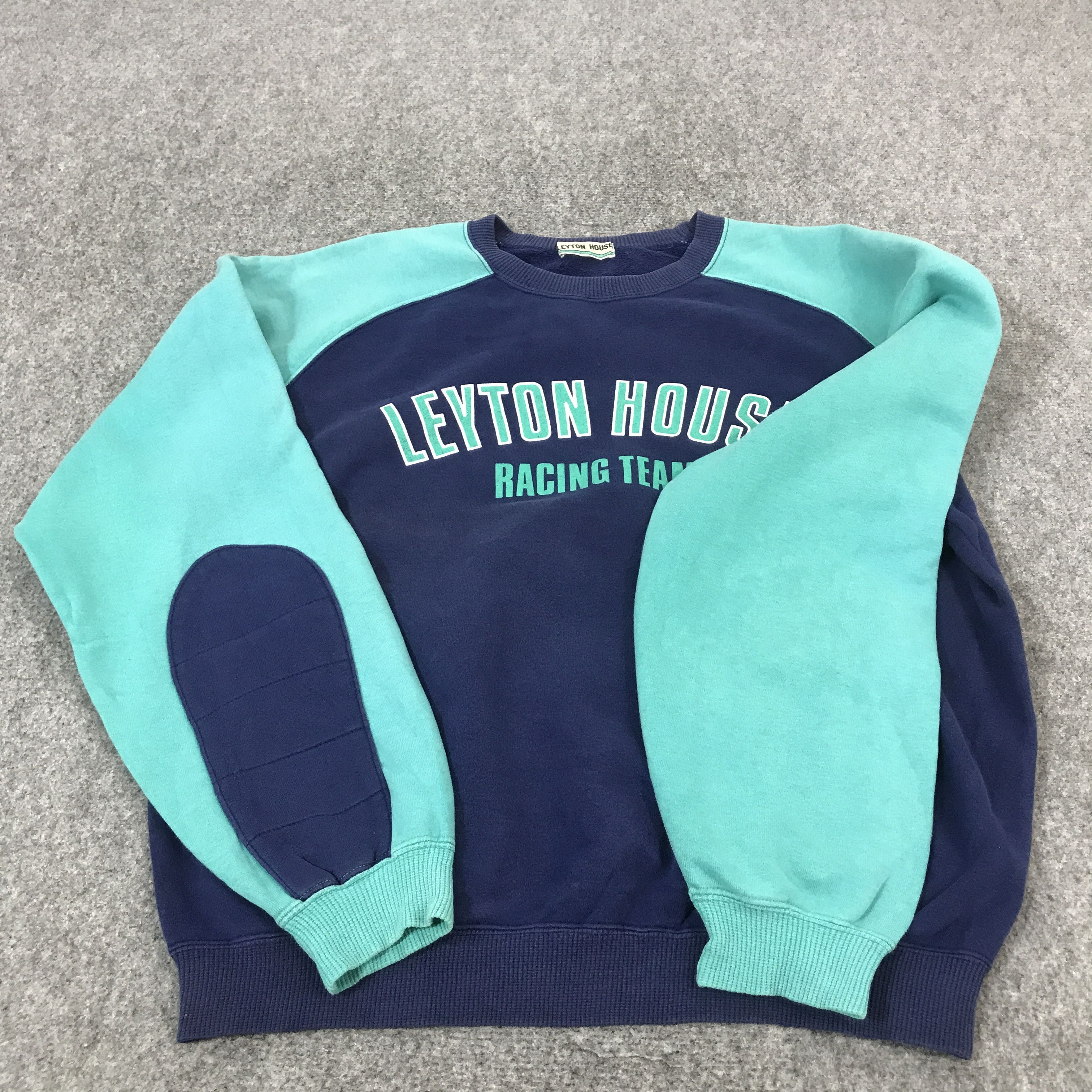 Japanese Brand LEYTON HOUSE RACING TEAM SWEATSHIRTJACKET Size US M / EU 48-50 / 2 - 8 Thumbnail
