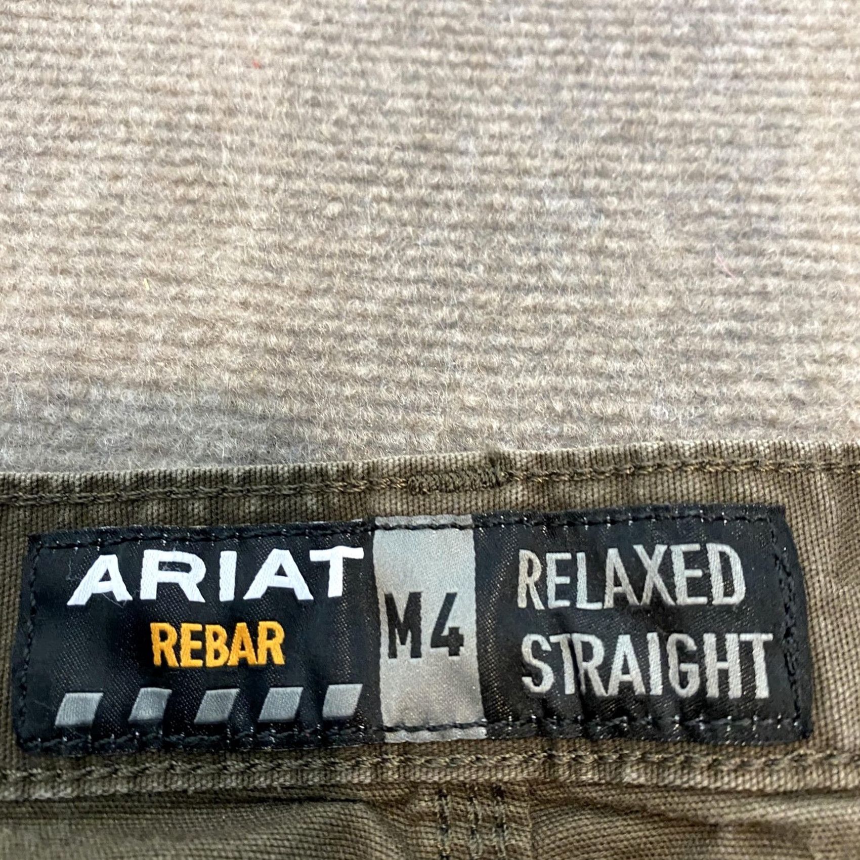 Ariat Ariat Rebar M4 Pants Mens 48 Carpenter Canvas Workwear Stretch Green 32 Inseam 5-Pocket Relaxed Straight Quality Work Pants Mens Size US 32 / EU 48 - 5 Thumbnail