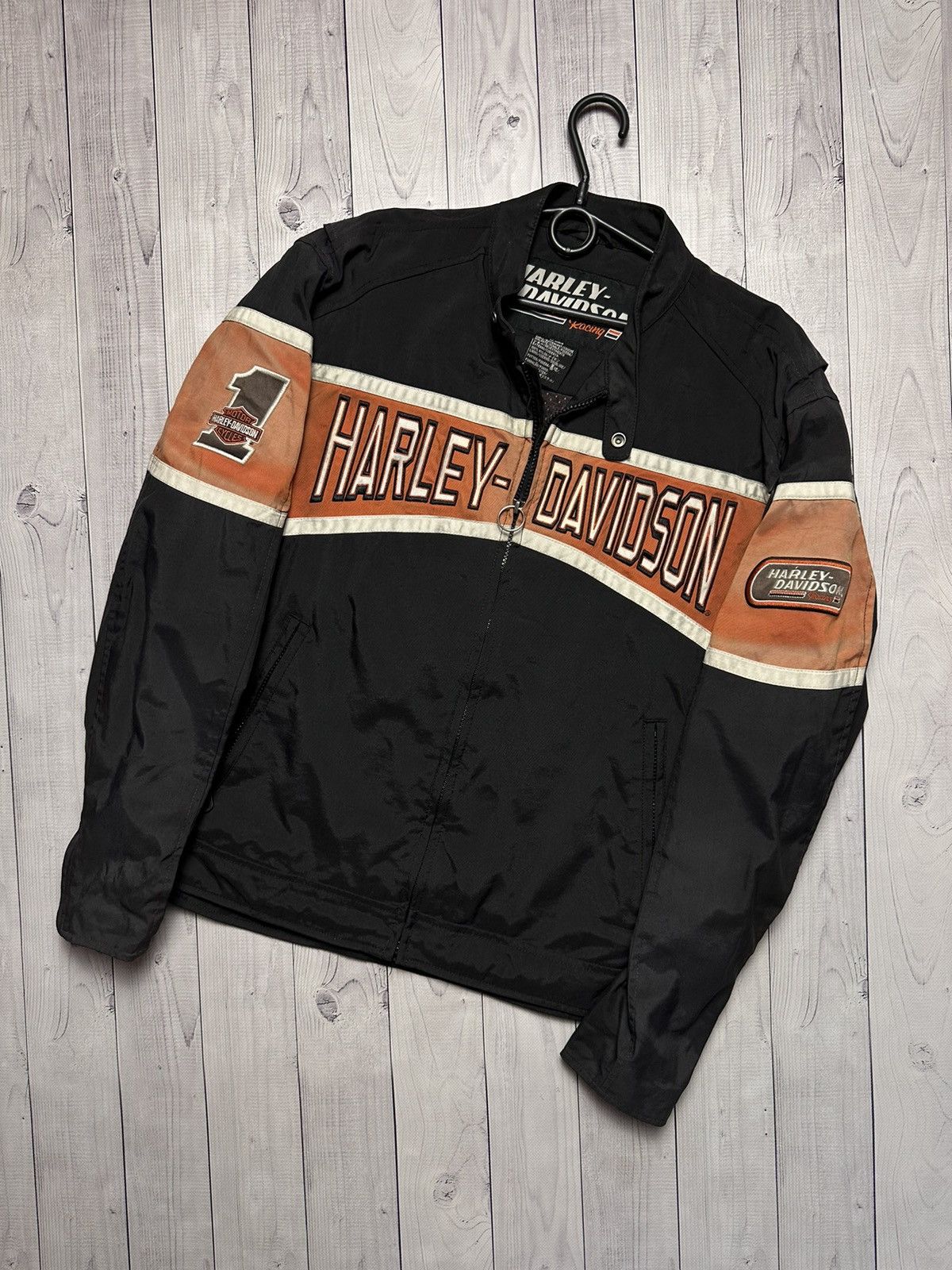 Harley Davidson × Vintage Vintage Harley Davidson racing jacket size L Size US L / EU 52-54 / 3 - 1 Thumbnail