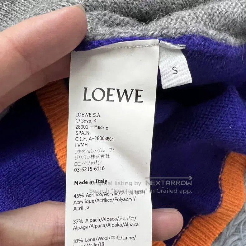 Loewe Loewe Wool Knit Sweater Size US S / EU 44-46 / 1 - 4 Thumbnail