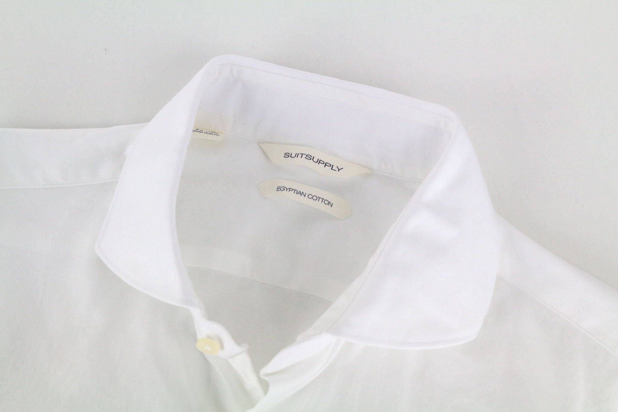 Suitsupply 40L/15 3/4L Extra Slim Egyptian Cotton Shirt 72832 Size 40L - 3 Thumbnail