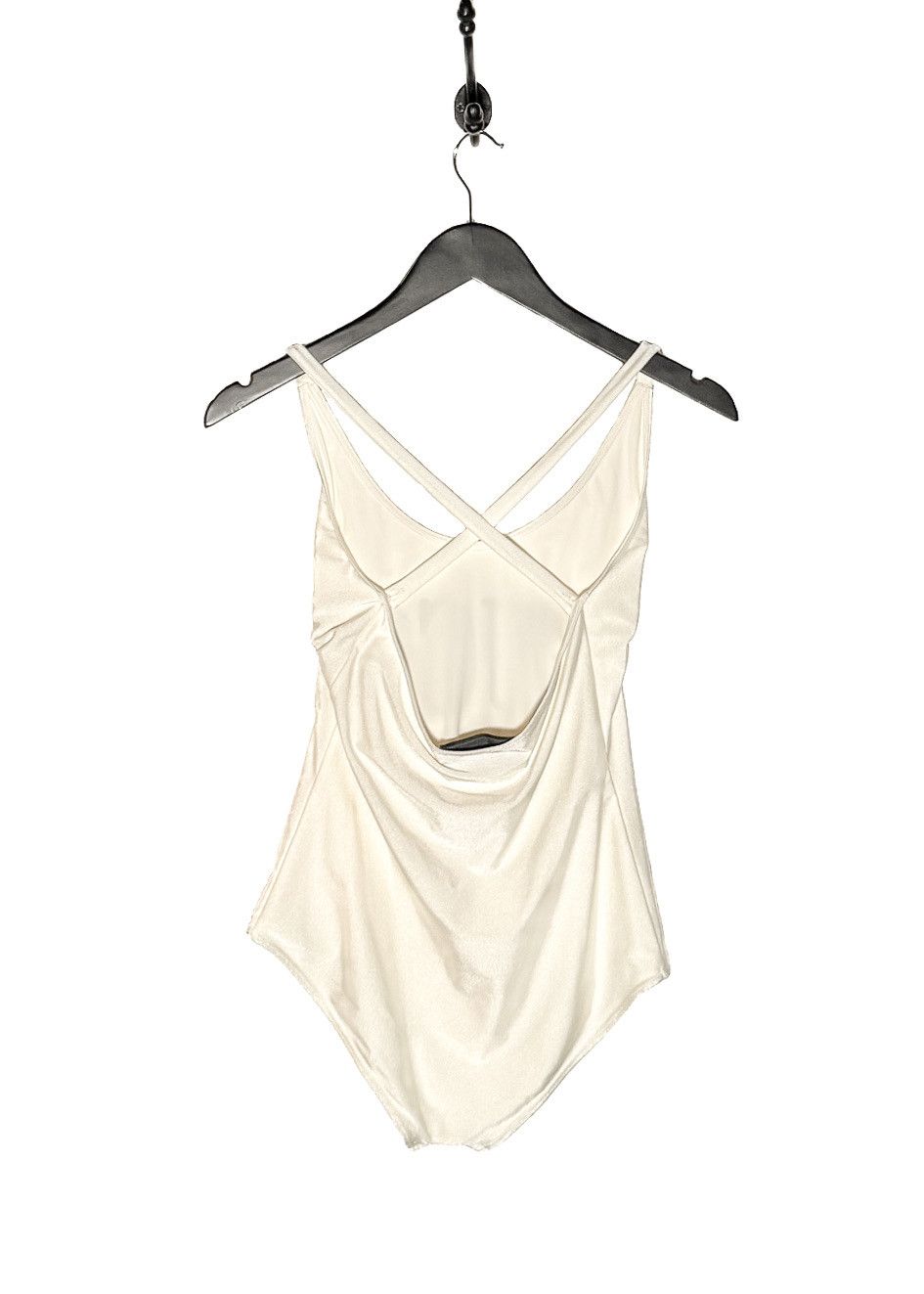 Gucci Gucci Ivory Black Logo One-piece Swimsuit - MEDIUM Size ONE SIZE - 4 Thumbnail