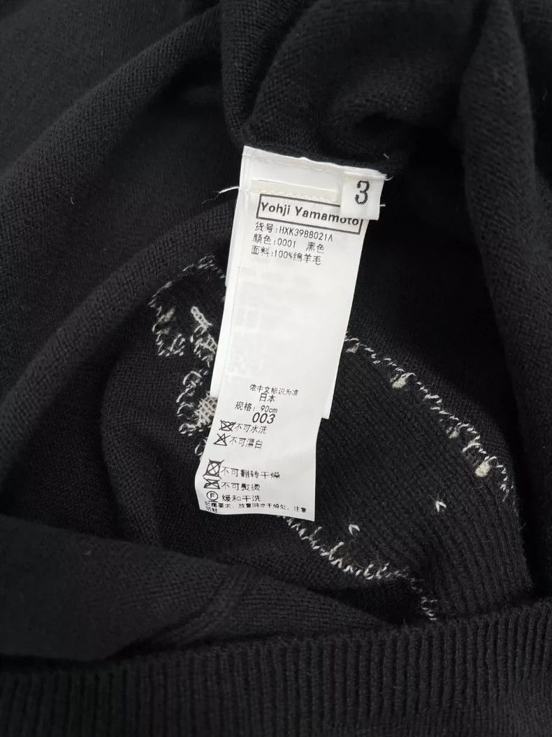Yohji Yamamoto Yohji Yamamoto Yohji Yamamoto black figure sweater-2507 Size US L / EU 52-54 / 3 - 7 Thumbnail