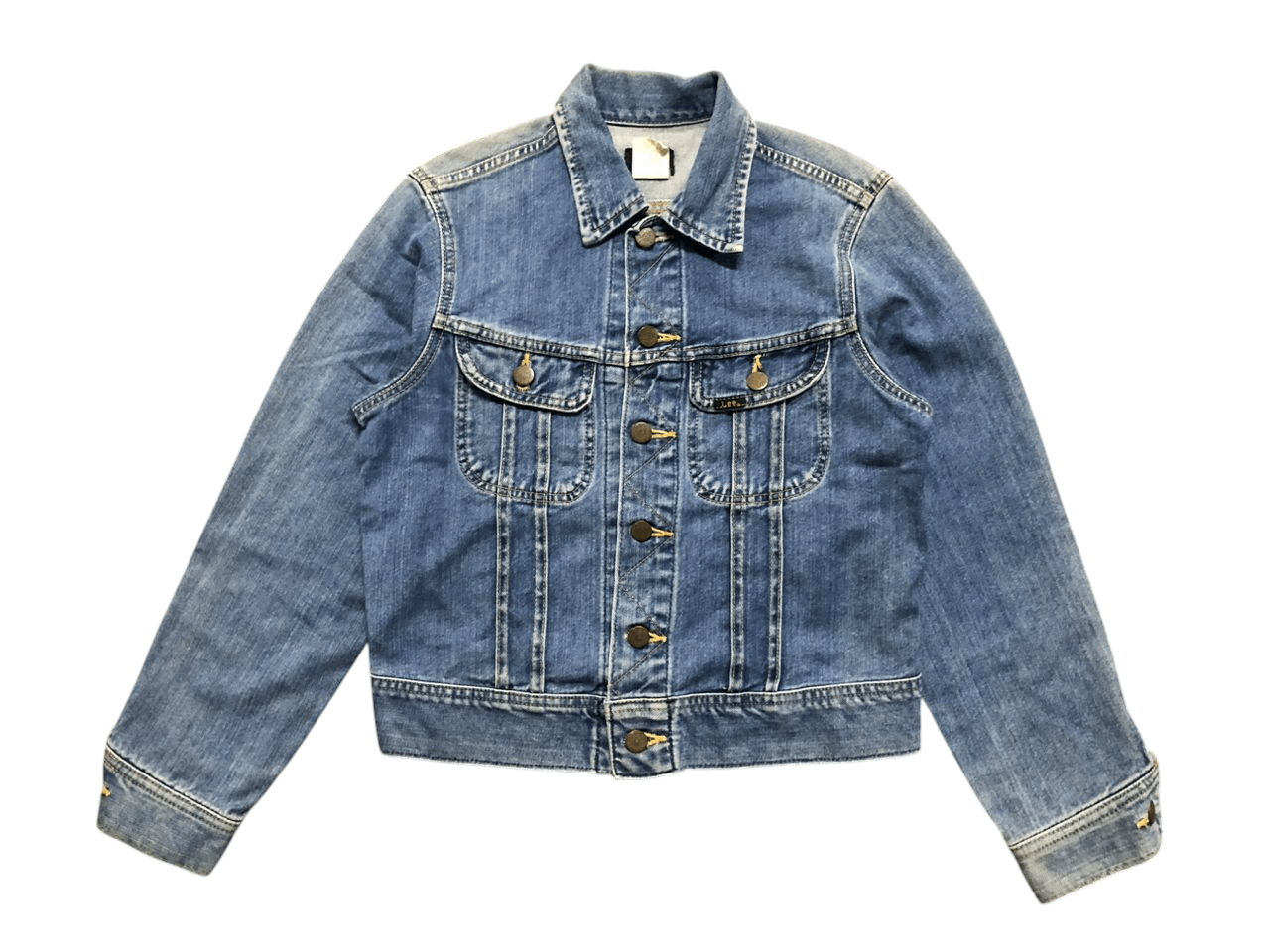 Lee Vintage Lee Left Hand Denim Truckers Jacket Faded Size US S / EU 44-46 / 1 - 2 Thumbnail