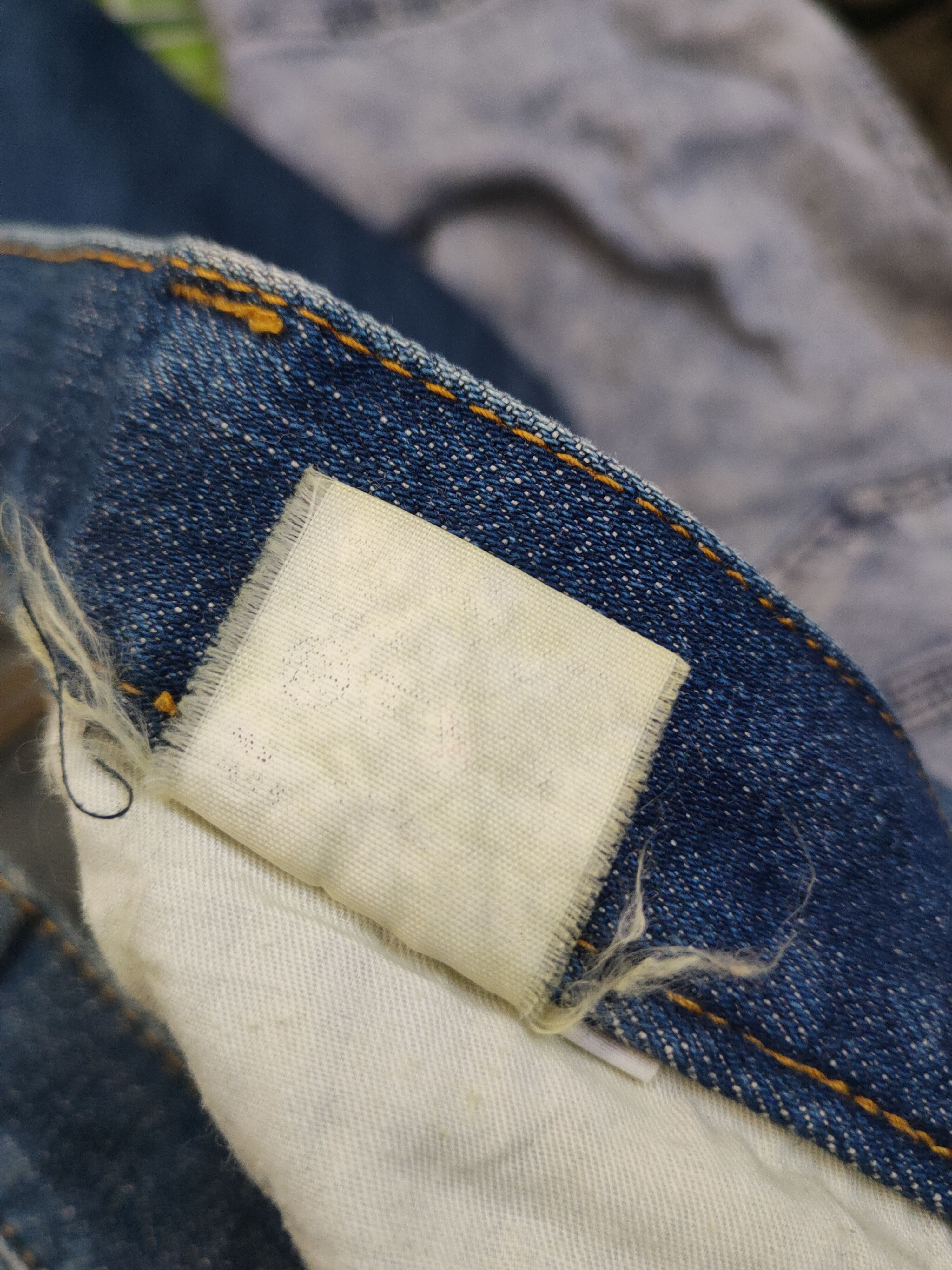 Beams Plus Beams Dark Blue Distressed Ripped denim Jeans #W1985 Size US 32 / EU 48 - 14 Thumbnail
