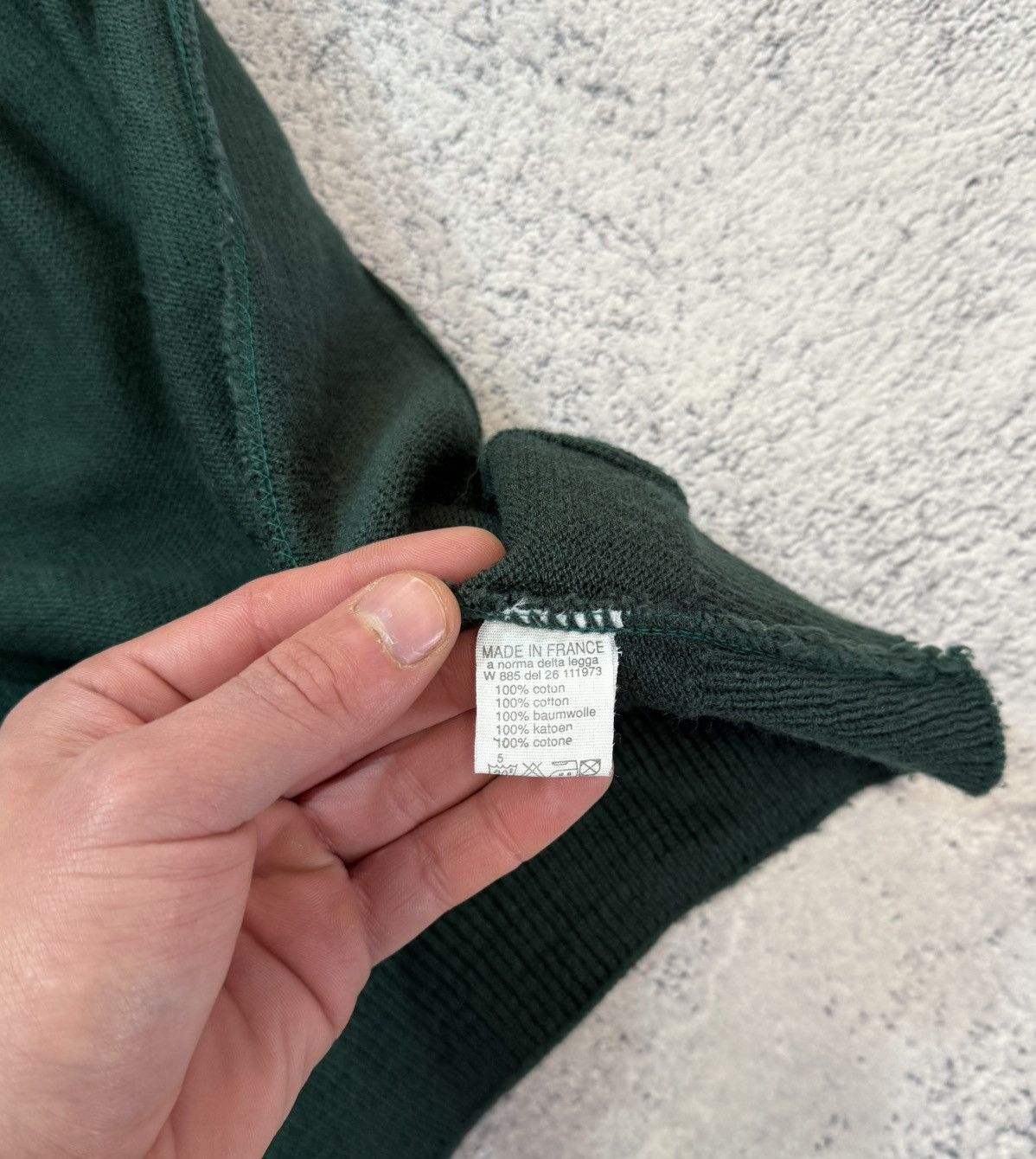 Lacoste Lacoste Chemise Vintage Green Sweater M Made in France Logo Size US M / EU 48-50 / 2 - 9 Thumbnail