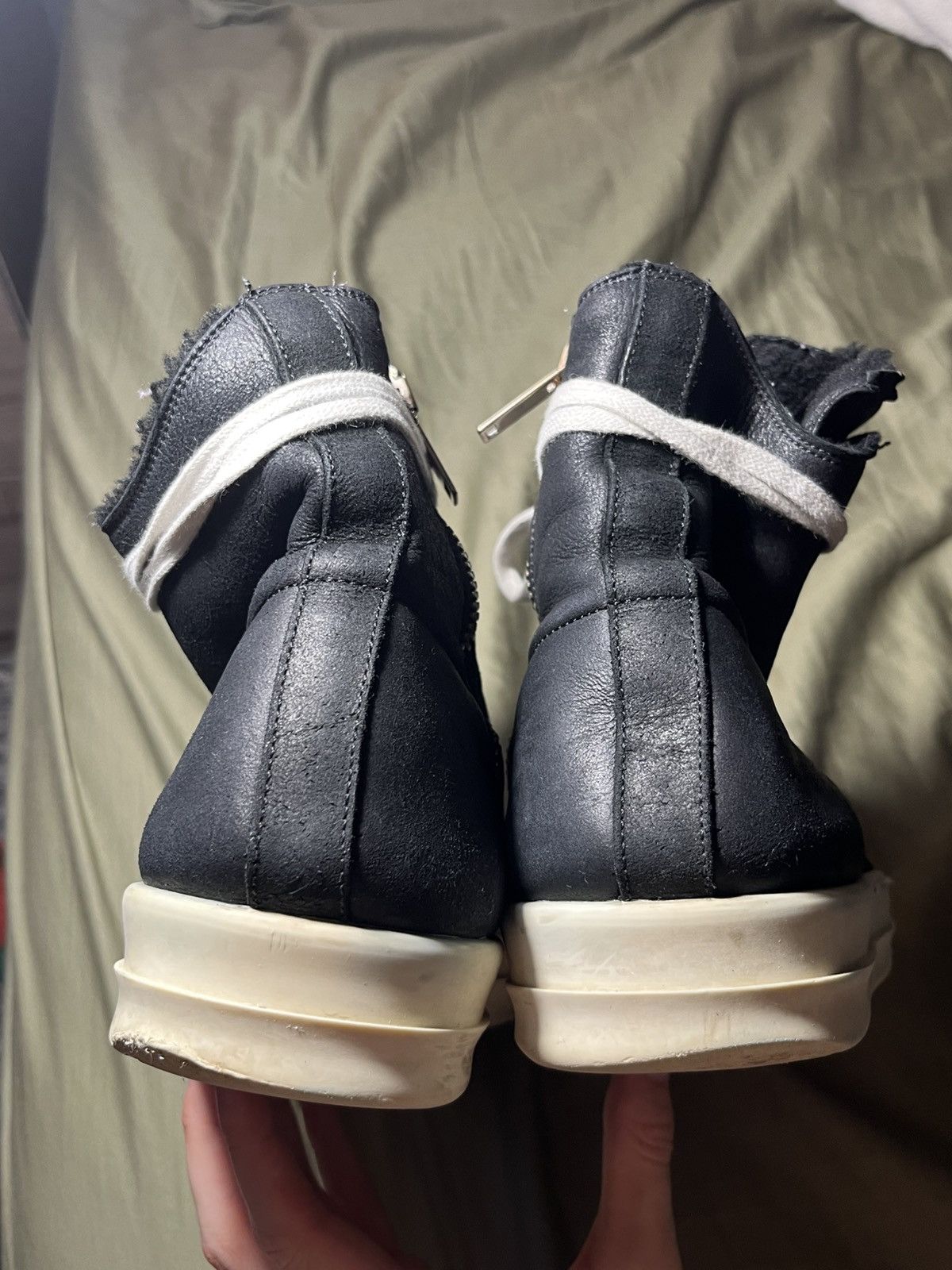 Rick Owens Rick owens shearling ramones Size US 9.5 / EU 42-43 - 8 Thumbnail