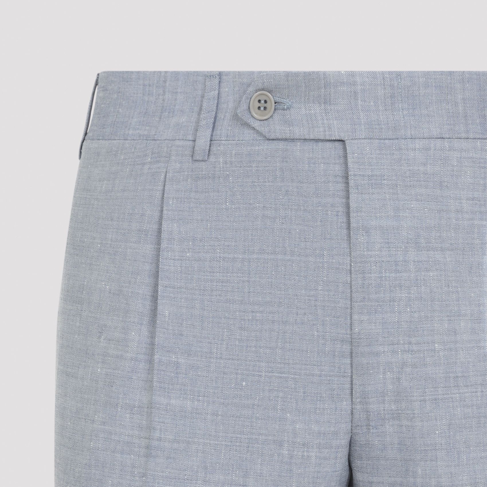 Canali Canali Linen and Wool Suit Size US XL / EU 56 / 4 - 1 Thumbnail