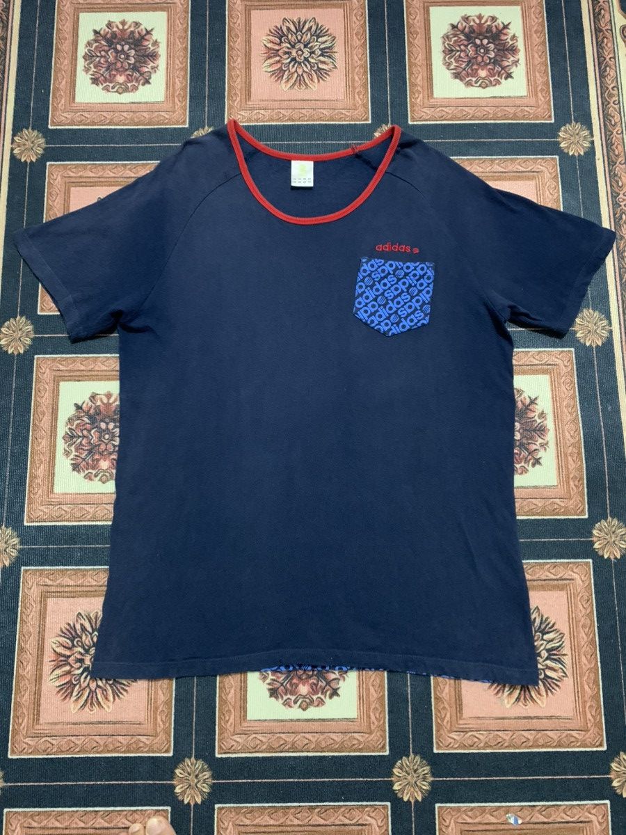 Adidas Adidas Neo Blue Pocket Tee Size US L / EU 52-54 / 3 - 8 Thumbnail