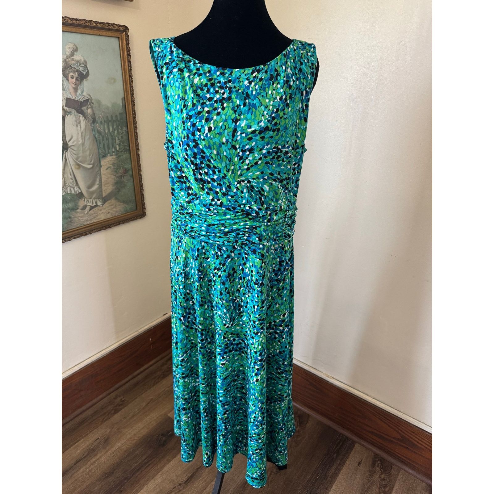 Other Jessica Howard Printed Midi Dress Size 14 Size XL / US 12-14 / IT 48-50 - 1 Thumbnail