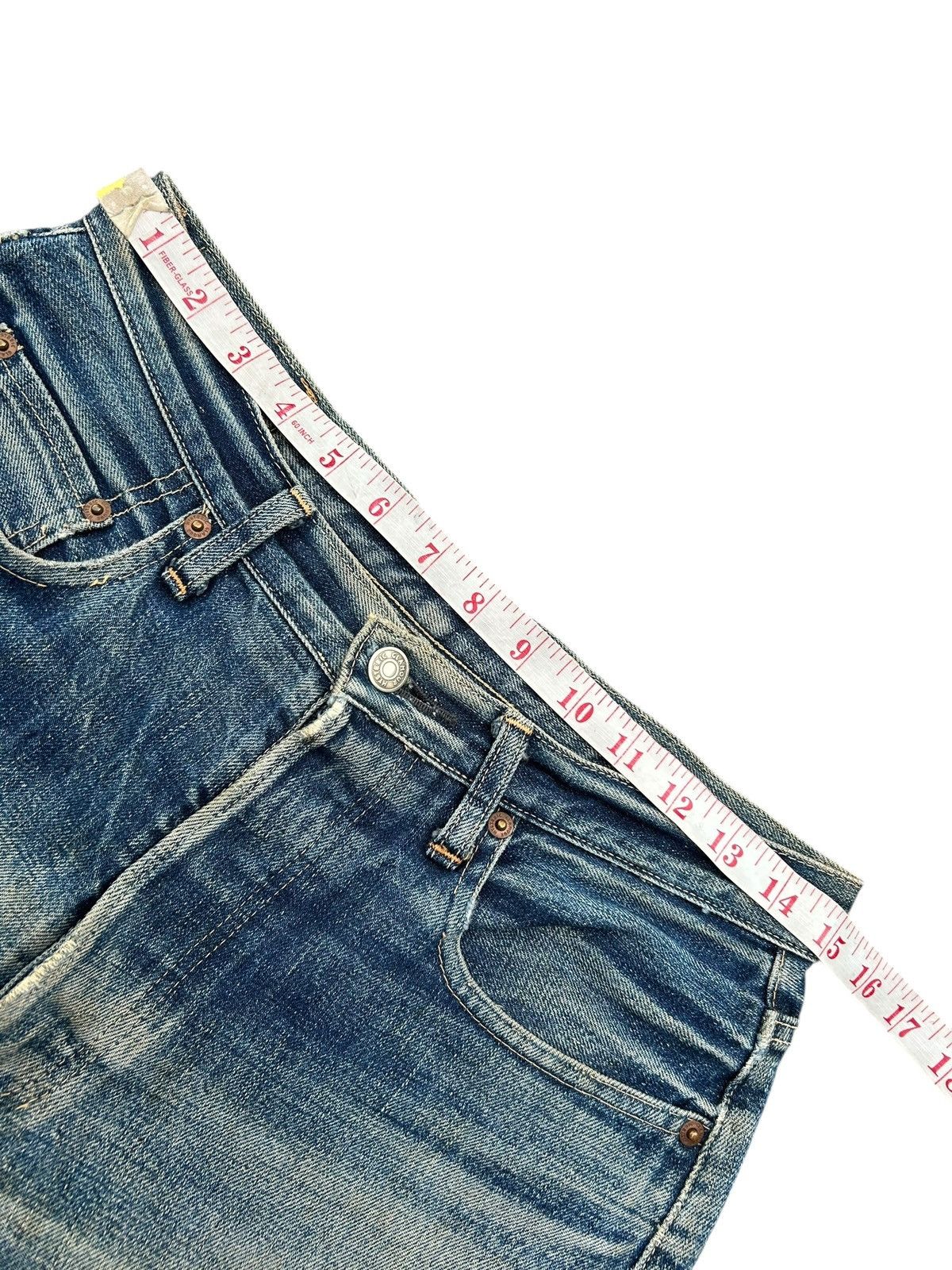 Kapital Thrashed Vintage Hysteric Glamour Selvedge Dirty Denim Jeans Size US 30 / EU 46 - 19 Thumbnail