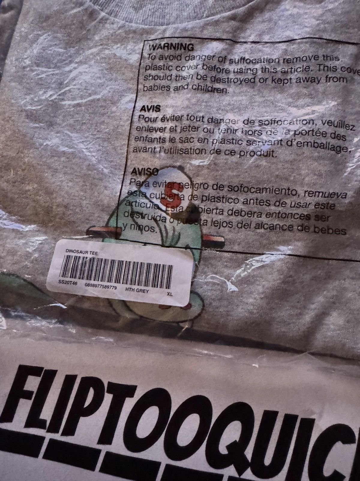 Supreme Dinosaur Tee Size US XL / EU 56 / 4 - 2 Thumbnail