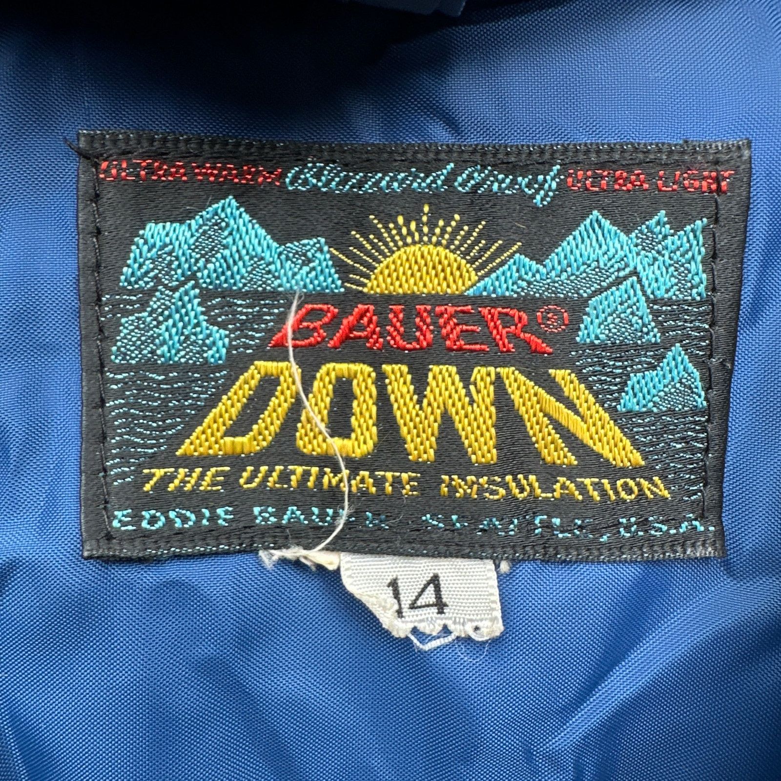 Eddie Bauer VTG 60s Eddie Bauer Down Goose Down Puffer Jacket Womens 14 Size XL / US 12-14 / IT 48-50 - 2 Thumbnail