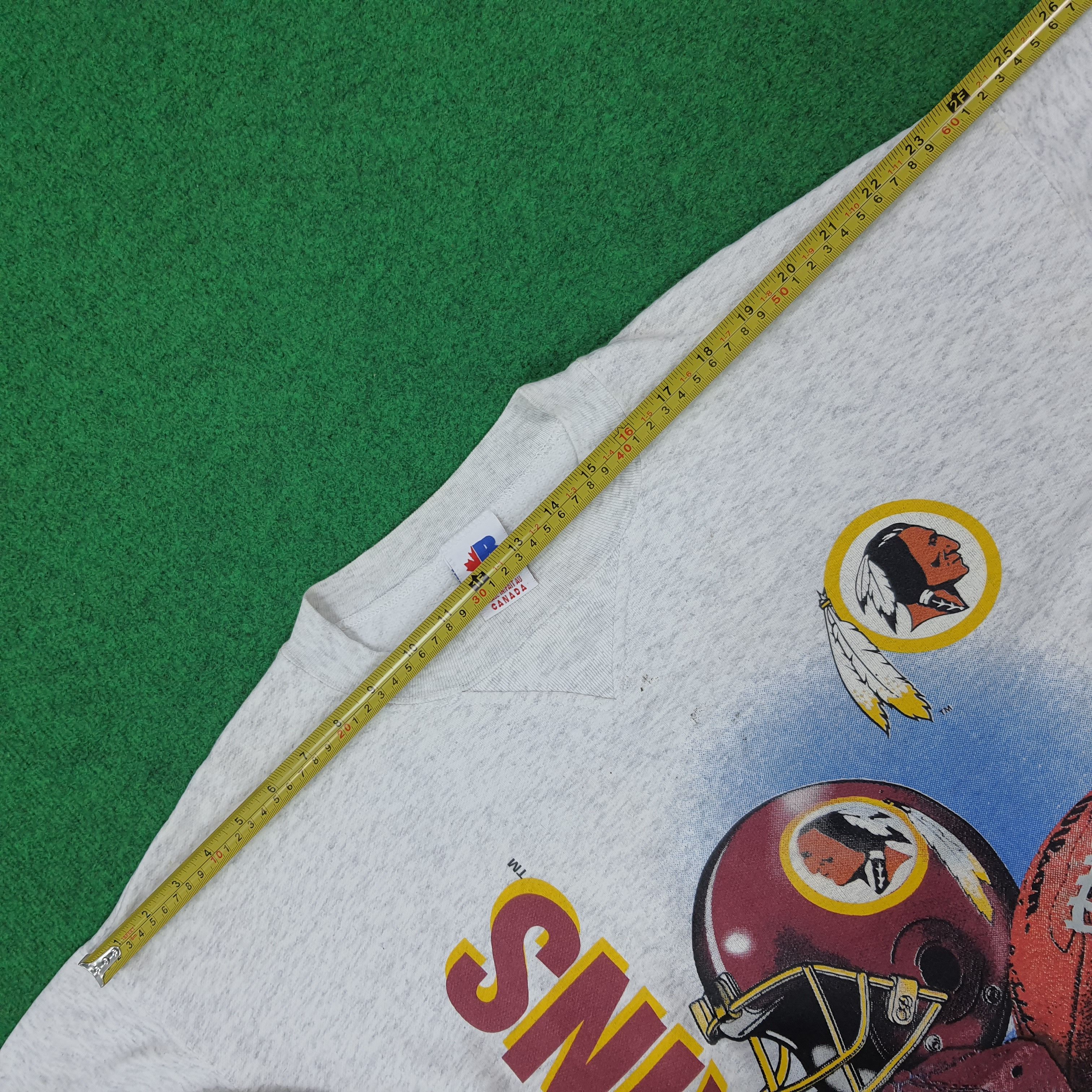 Vintage Vintage Washington Redskin NFL Sweatshirt C273N11 Size US L / EU 52-54 / 3 - 9 Thumbnail