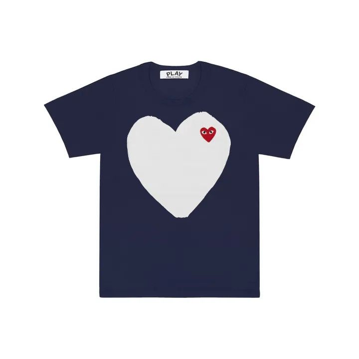 Comme des Garcons Comme des Garçons Play Heart T-Shirt for Women 0079 Size S / US 4 / IT 40 - 1 Thumbnail