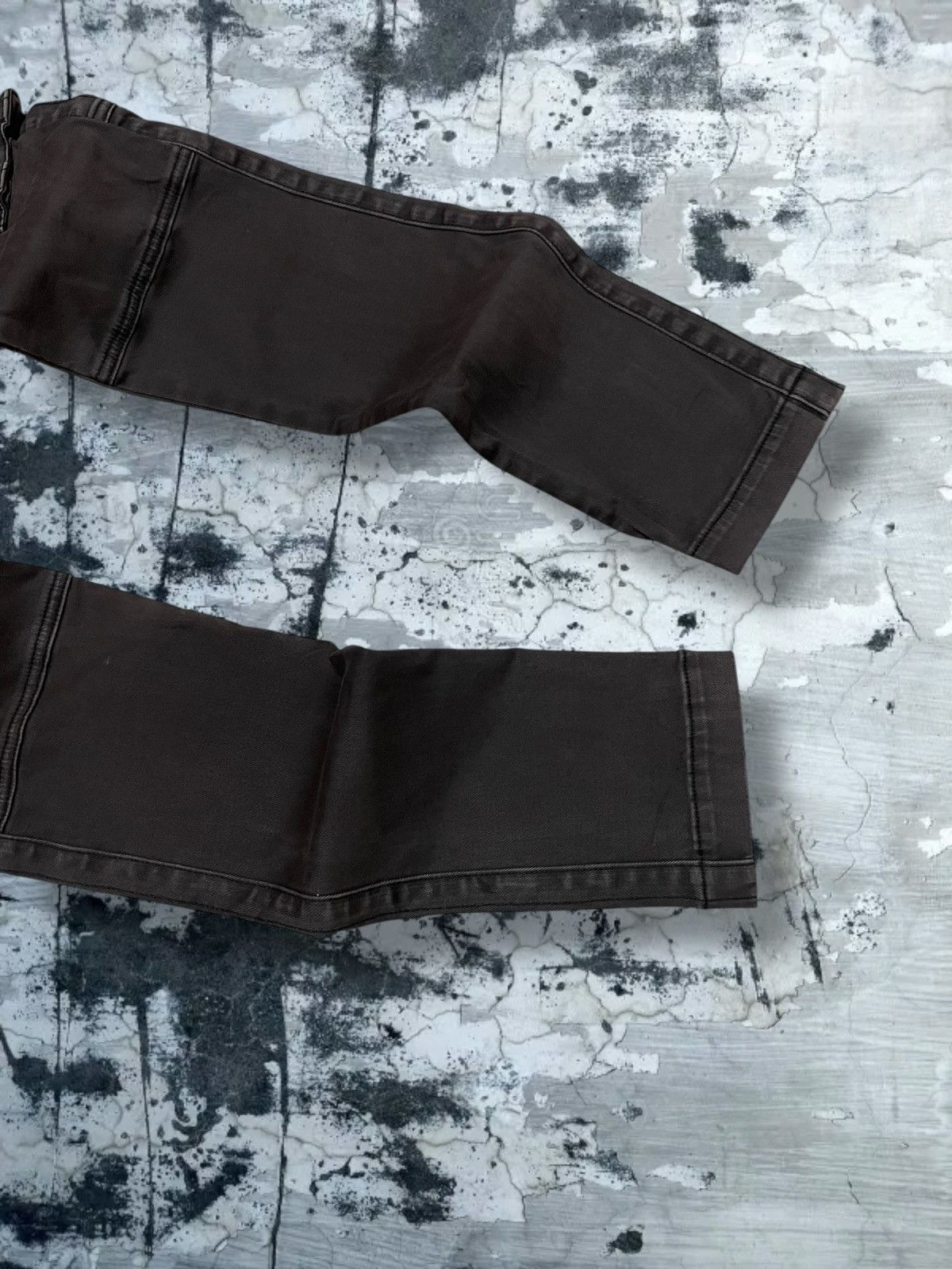 Japanese Brand Vintage 90s Japan Designer Tete Homme Skinny Tactical Cargo Size US 30 / EU 46 - 5 Thumbnail