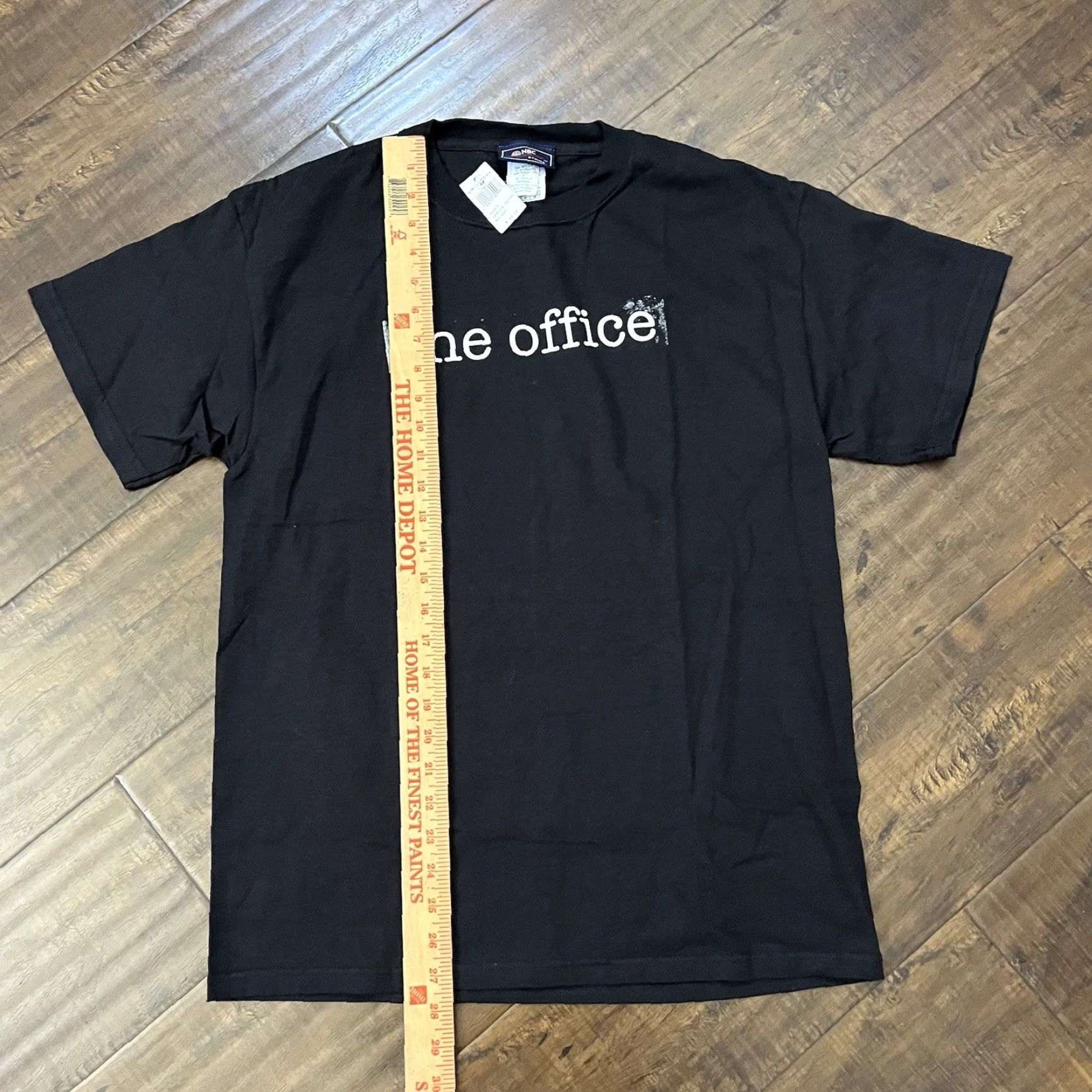 Vintage VINTAGE NBC The Office T-Shirt Unisex Adults M Black Short Sleeve Round Neck 90s Funny Graphic Print Double Sided VTG Y2K NEW Size US M / EU 48-50 / 2 - 4 Thumbnail