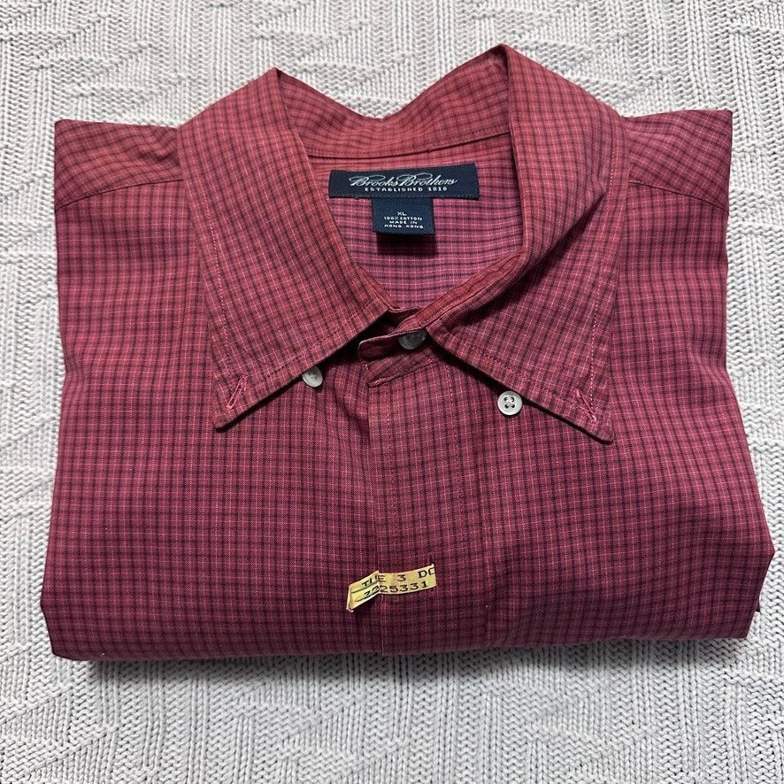 Brooks Brothers Brooks Brothers red plaid button down size XL Size US XL / EU 56 / 4 - 1 Thumbnail