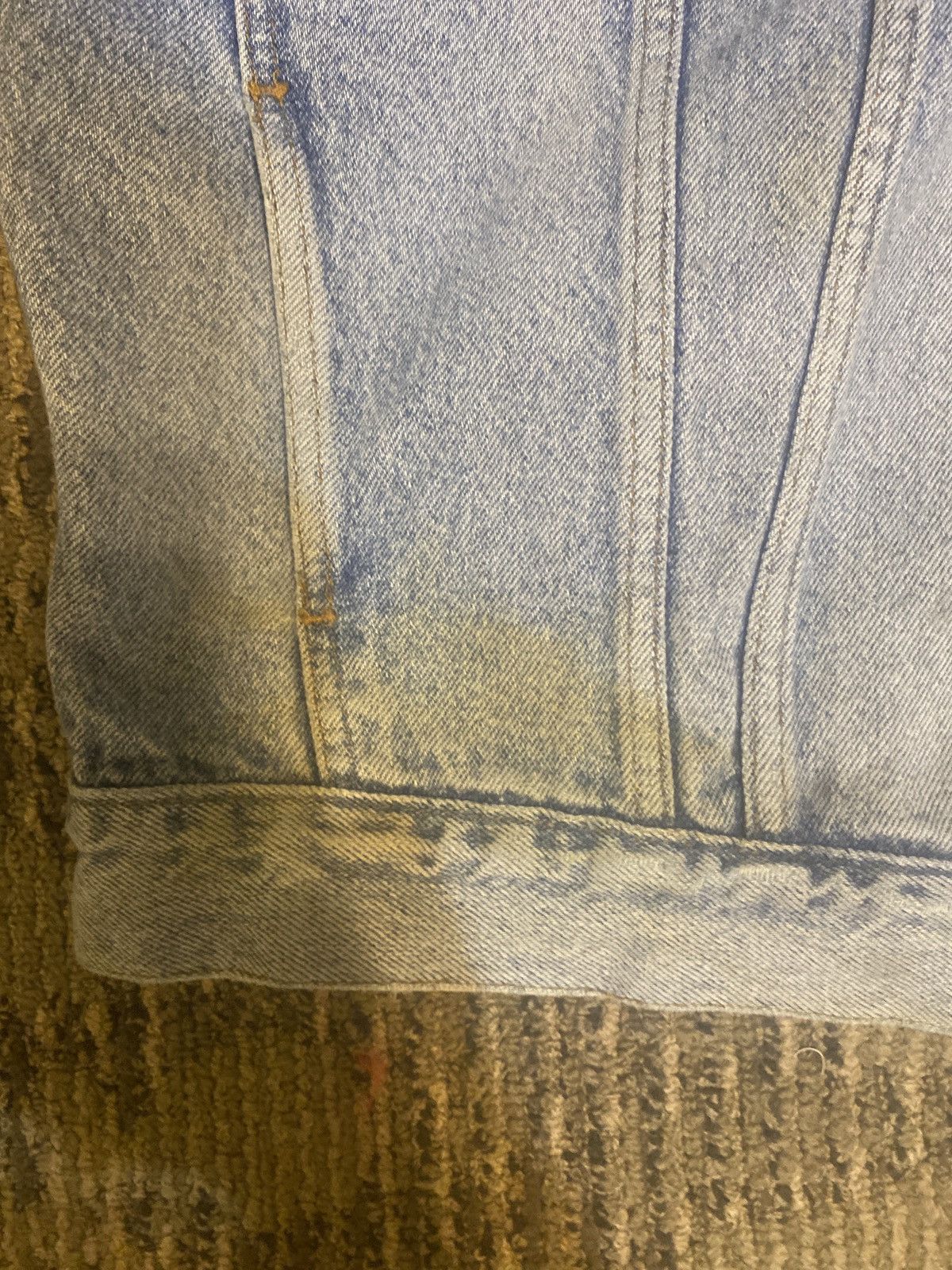 Levi's 90s thrashed levis denim jacket Size US XL / EU 56 / 4 - 3 Thumbnail