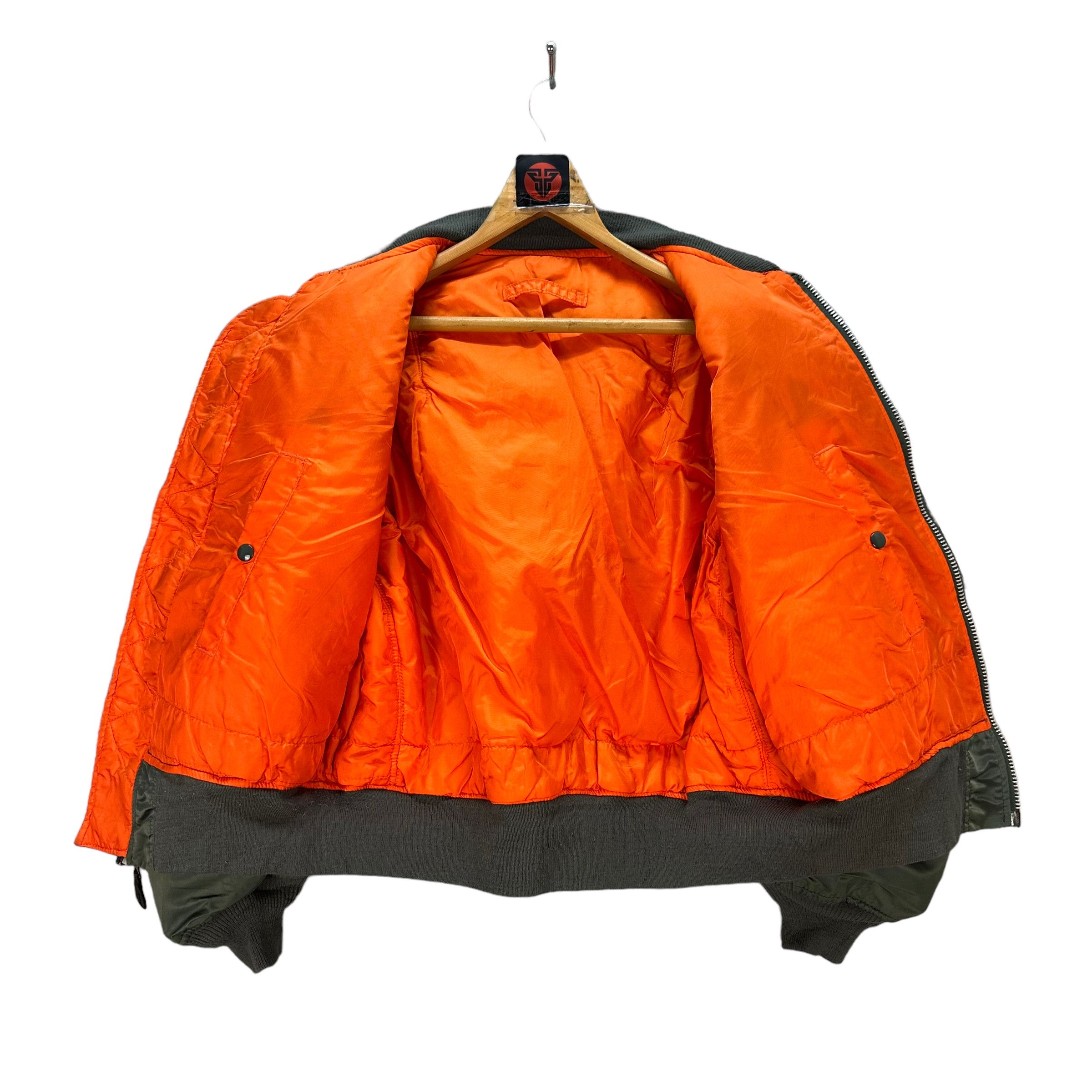 Alpha Industries Vintage ALPHA INDUSTRIES USAF MA1 BOMBER JACKET #7683-164 Size US L / EU 52-54 / 3 - 9 Thumbnail