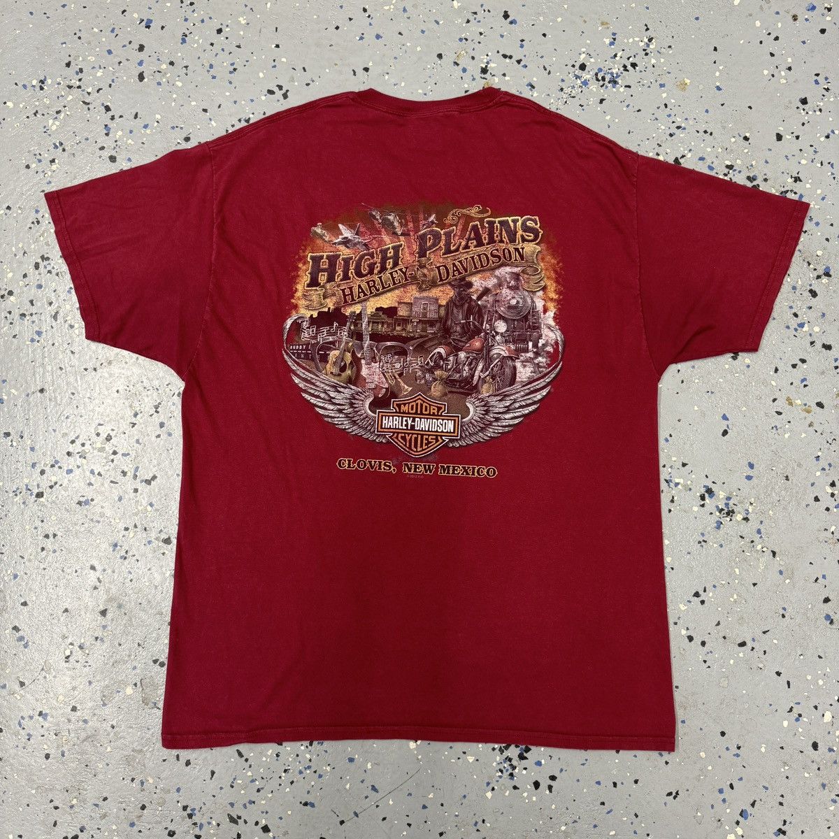 Harley Davidson × Vintage Harley Davidson New Mexico Biker Motorcycle Graphic Shirt XL Size US XL / EU 56 / 4 - 1 Thumbnail