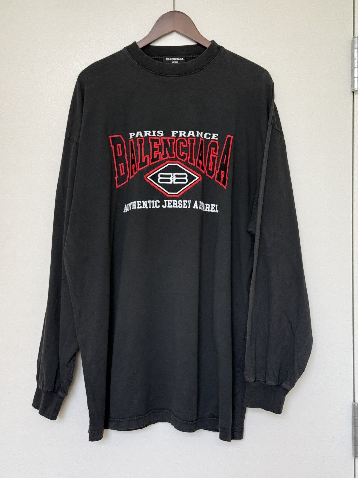 Balenciaga Balenciaga Athletics Department Longsleeve Size 2 Size US XL / EU 56 / 4 - 12 Thumbnail