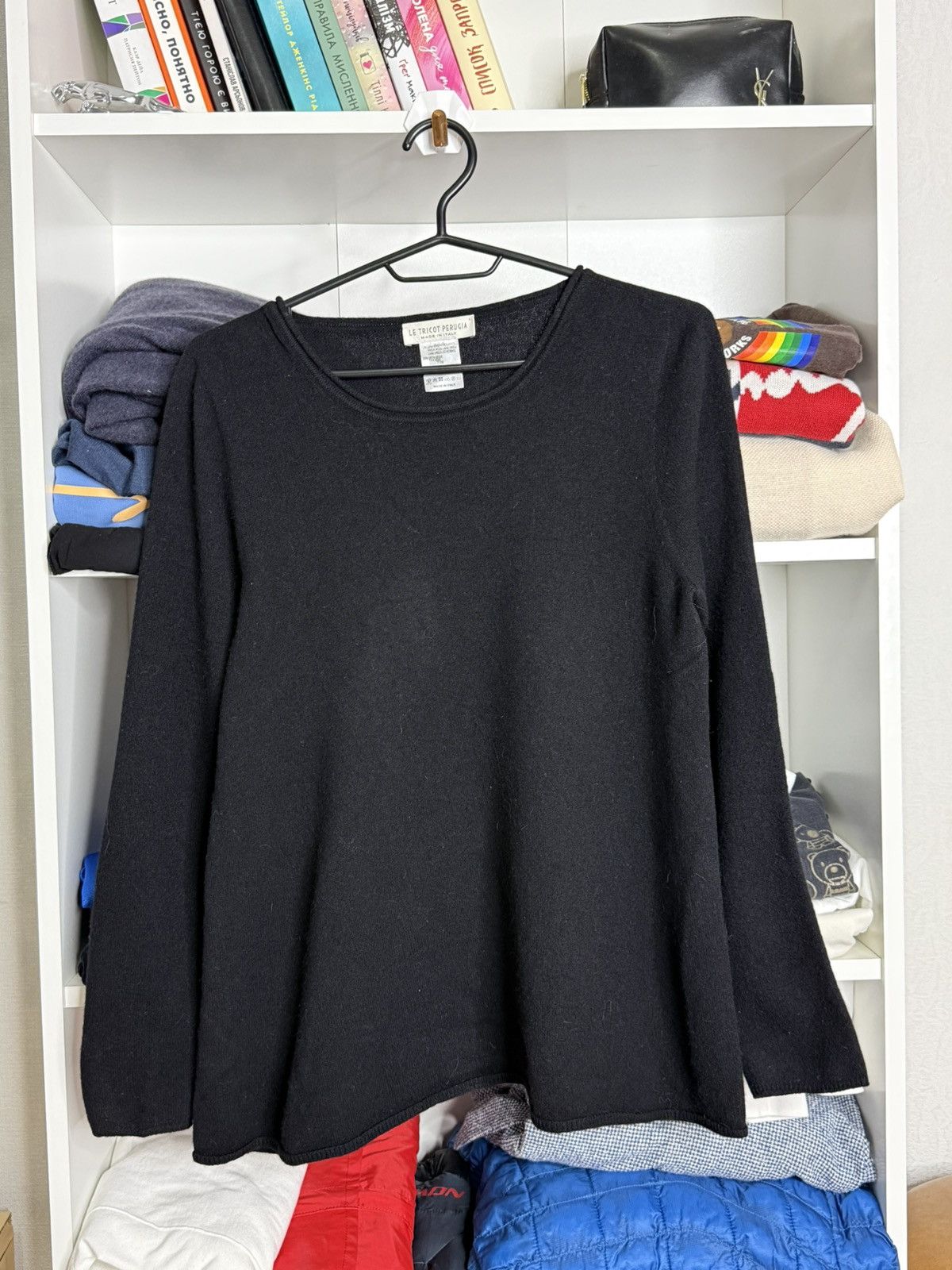 Other Le tricot perugia black knit wool cashmere jumper size Xs Size XS / US 0-2 / IT 36-38 - 2 Thumbnail